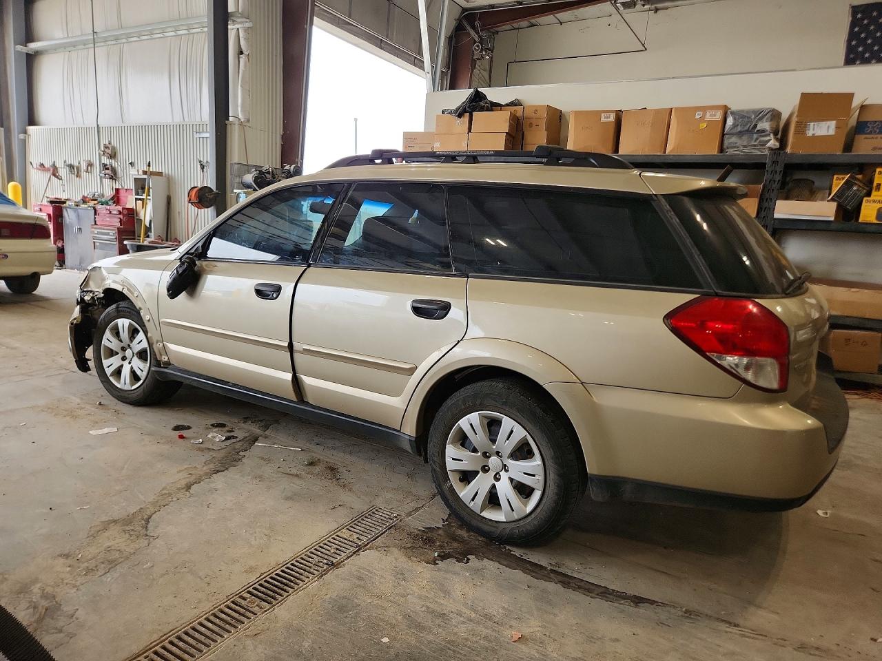 2008 Subaru Outback Tan vin: 4S4BP60C887348399