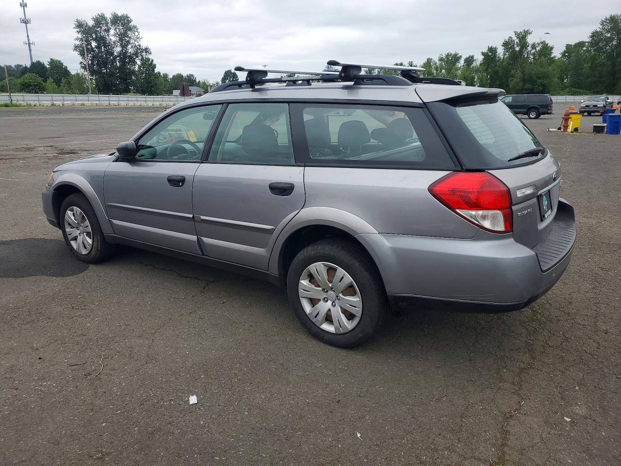 2008 Subaru Outback Gray vin: 4S4BP60C887353795