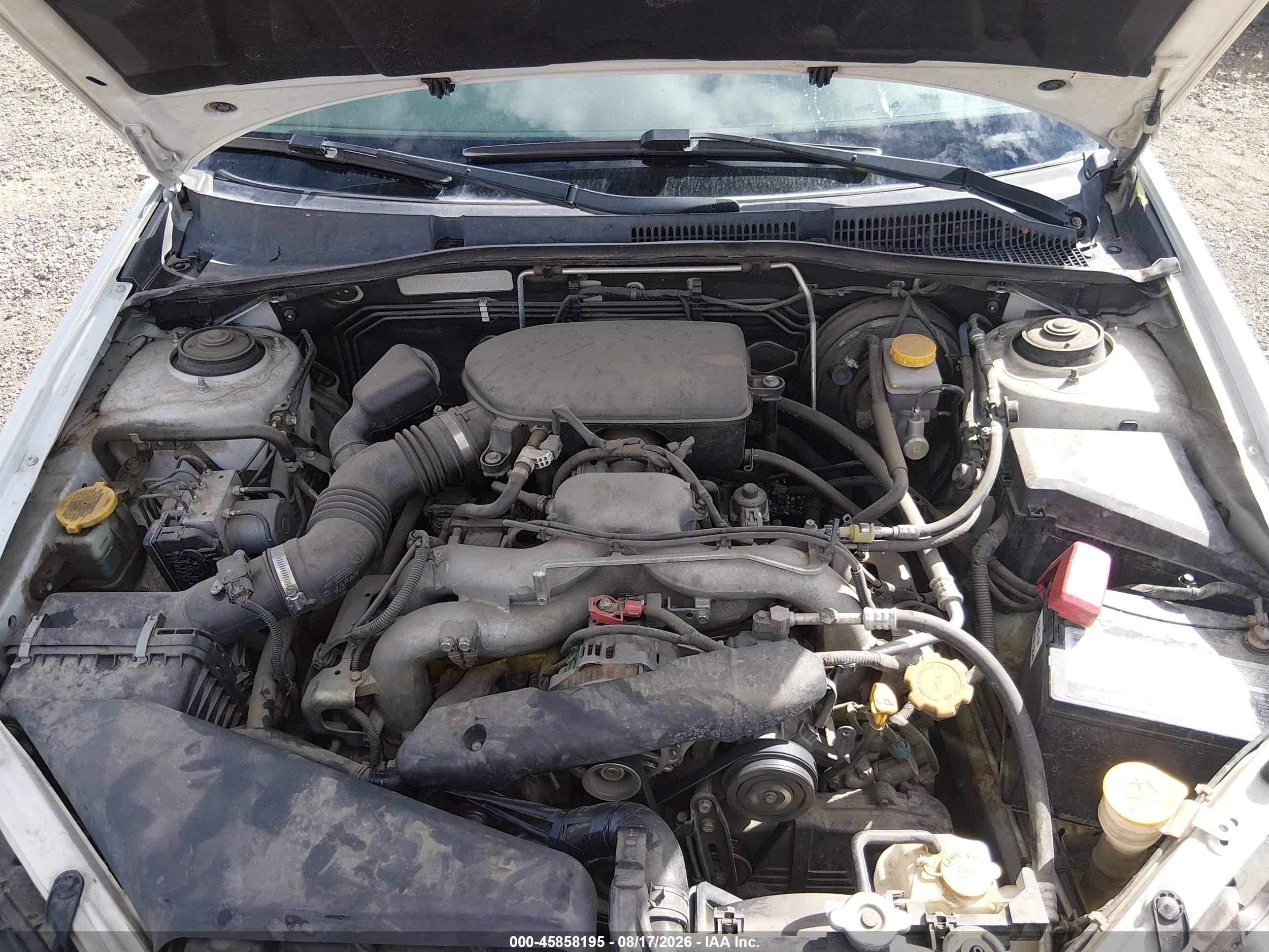 2009 Subaru Outback 2.5i Белый vin: 4S4BP60C897329496