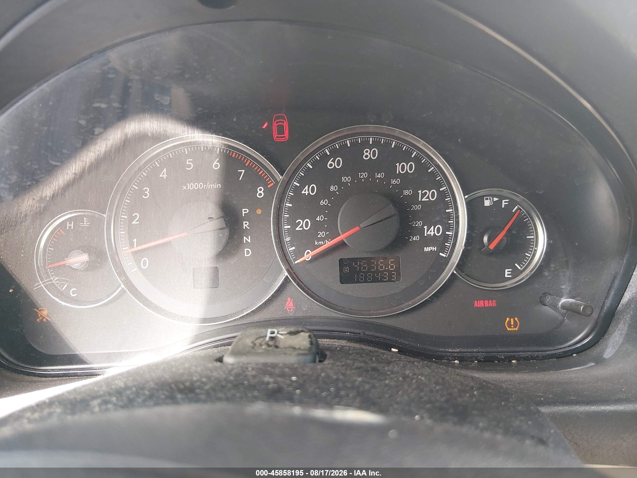 2009 Subaru Outback 2.5i Белый vin: 4S4BP60C897329496