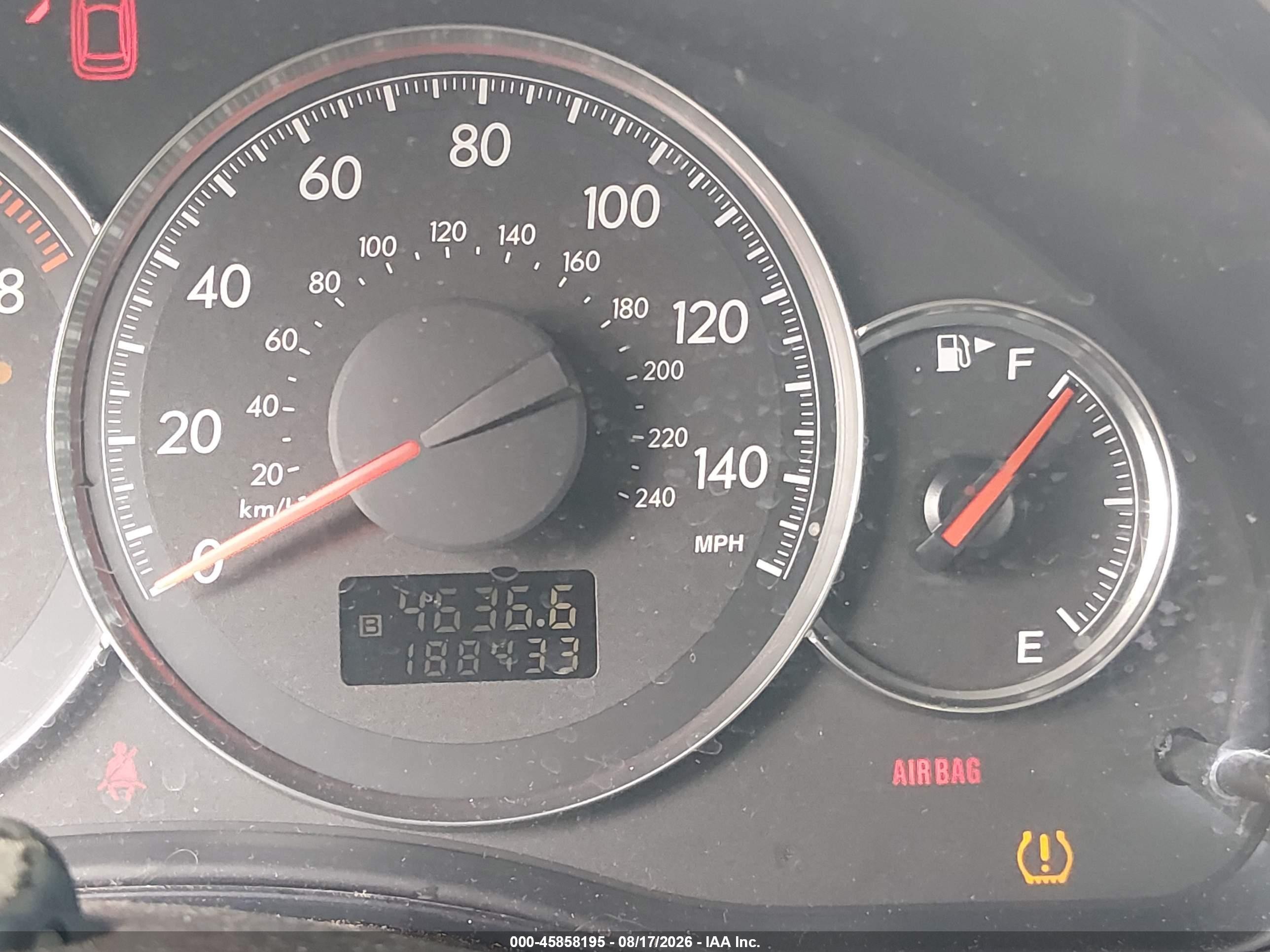 2009 Subaru Outback 2.5i Белый vin: 4S4BP60C897329496