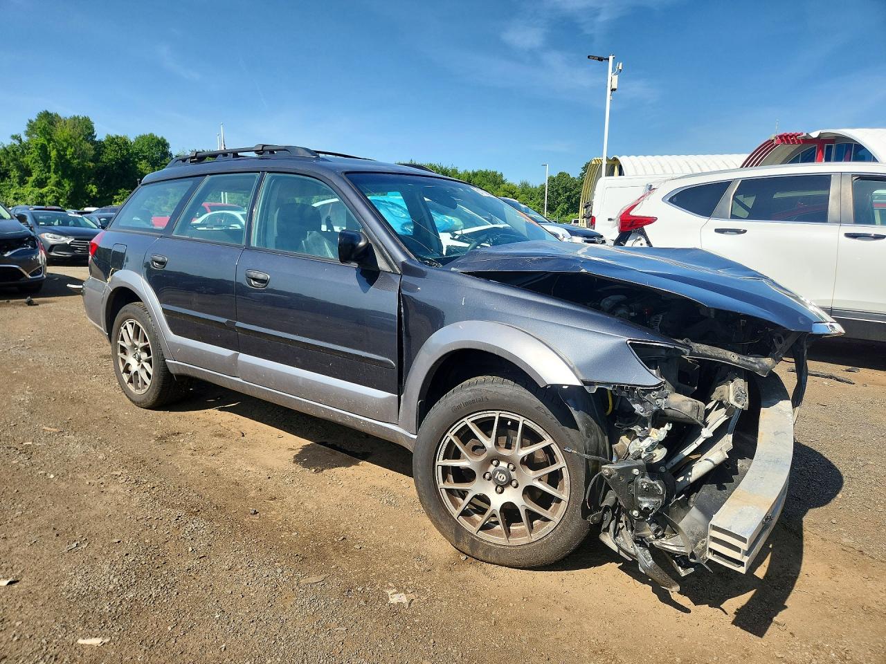 2009 Subaru Outback Gray vin: 4S4BP60C897339901