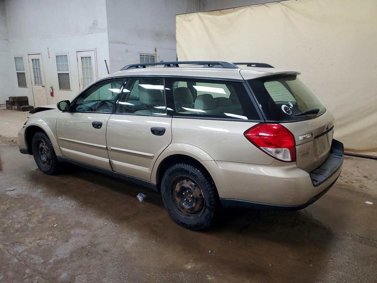 2008 Subaru Outback Tan vin: 4S4BP60C987312530