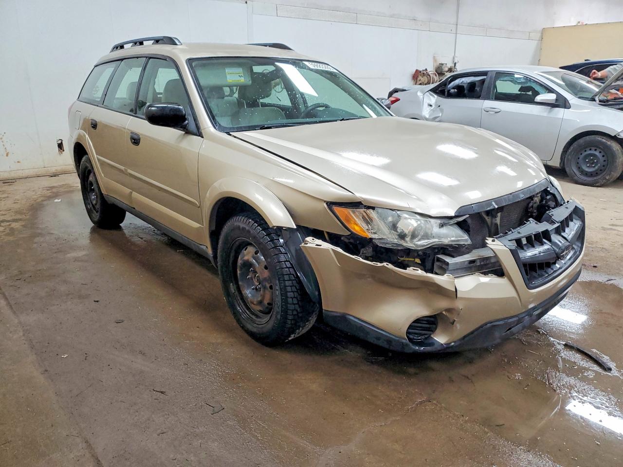 2008 Subaru Outback Tan vin: 4S4BP60C987312530