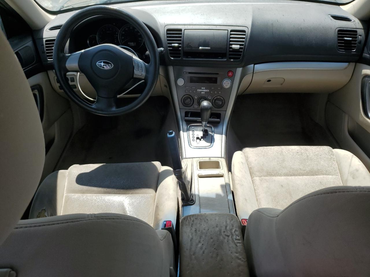 2008 Subaru Outback Beige vin: 4S4BP60CX87304601