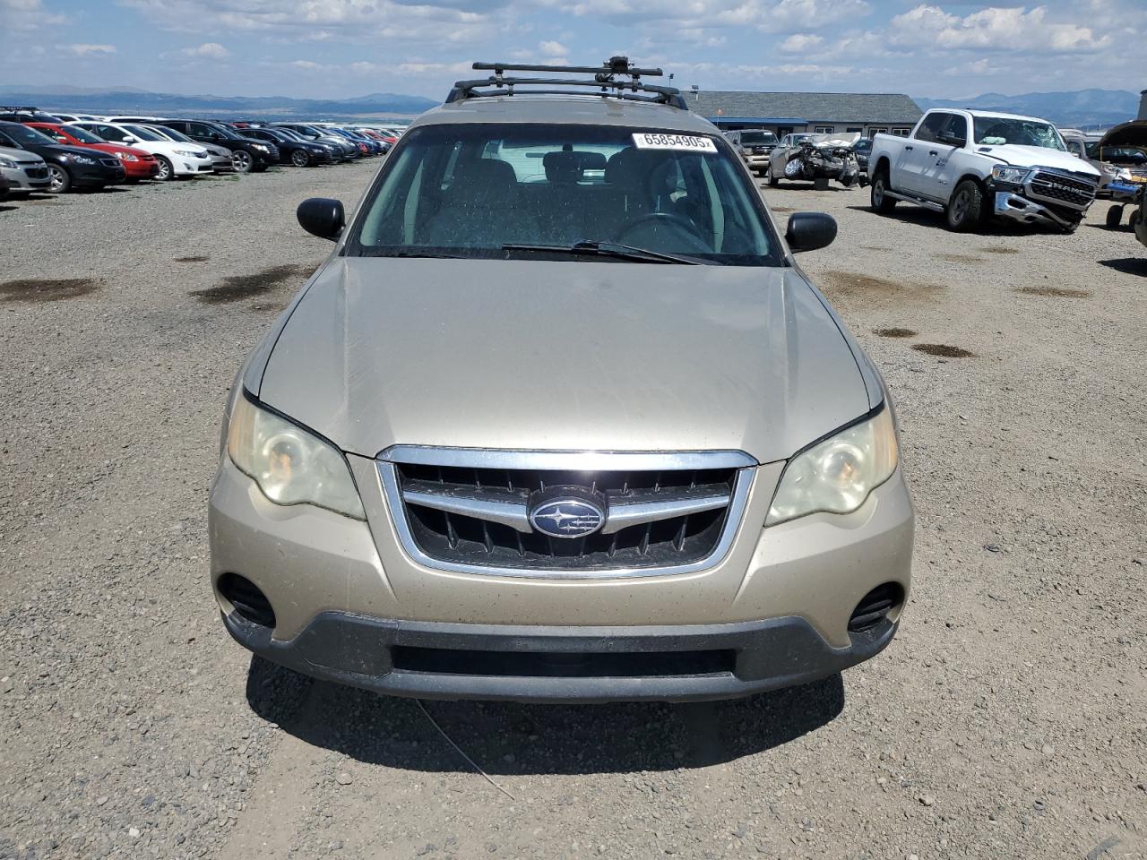 2008 Subaru Outback Beige vin: 4S4BP60CX87304601