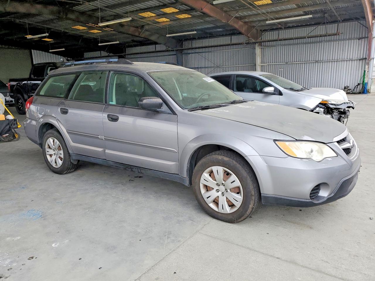 2008 Subaru Outback Gray vin: 4S4BP60CX87337436