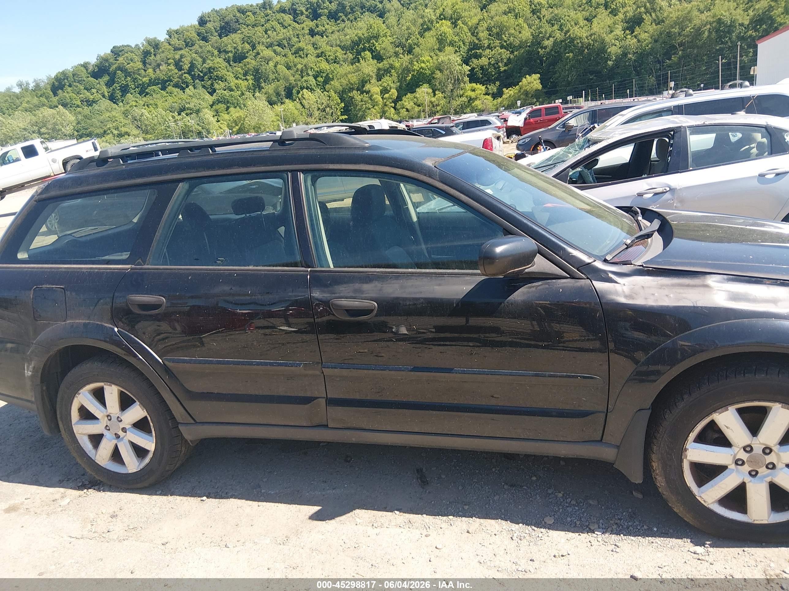 2006 Subaru Outback 2.5i Черный vin: 4S4BP61C067314548