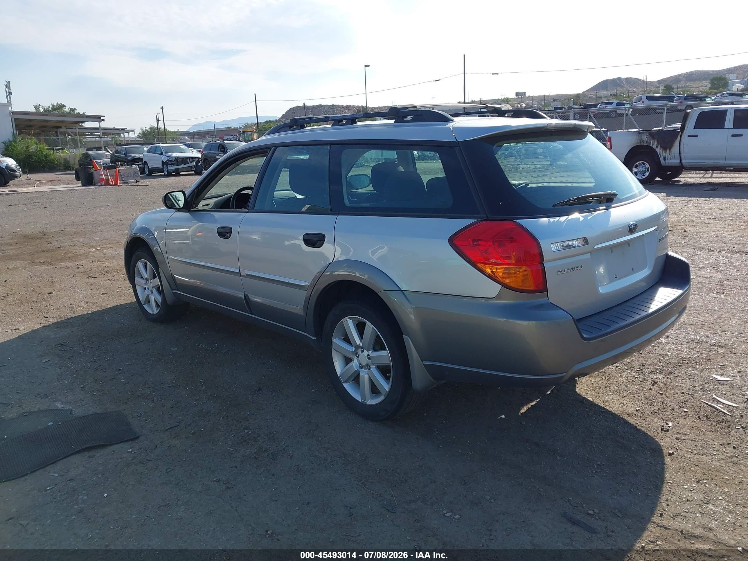 2006 Subaru Outback 2.5i Silver vin: 4S4BP61C067329471