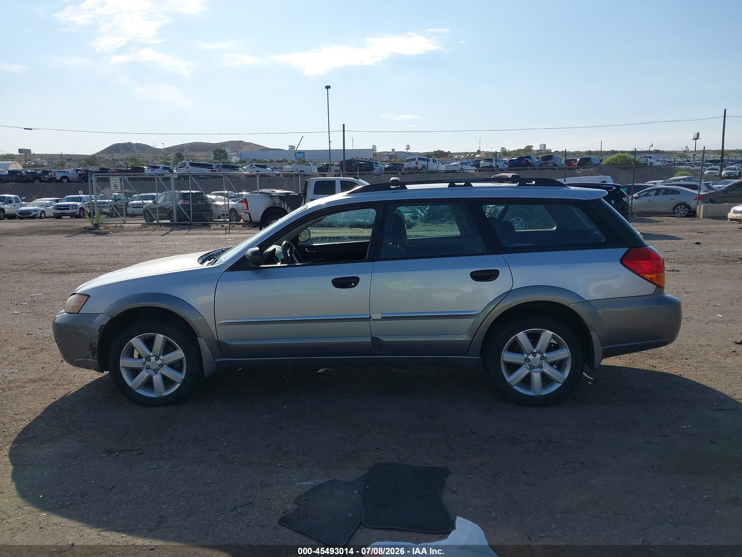 2006 Subaru Outback 2.5i Silver vin: 4S4BP61C067329471
