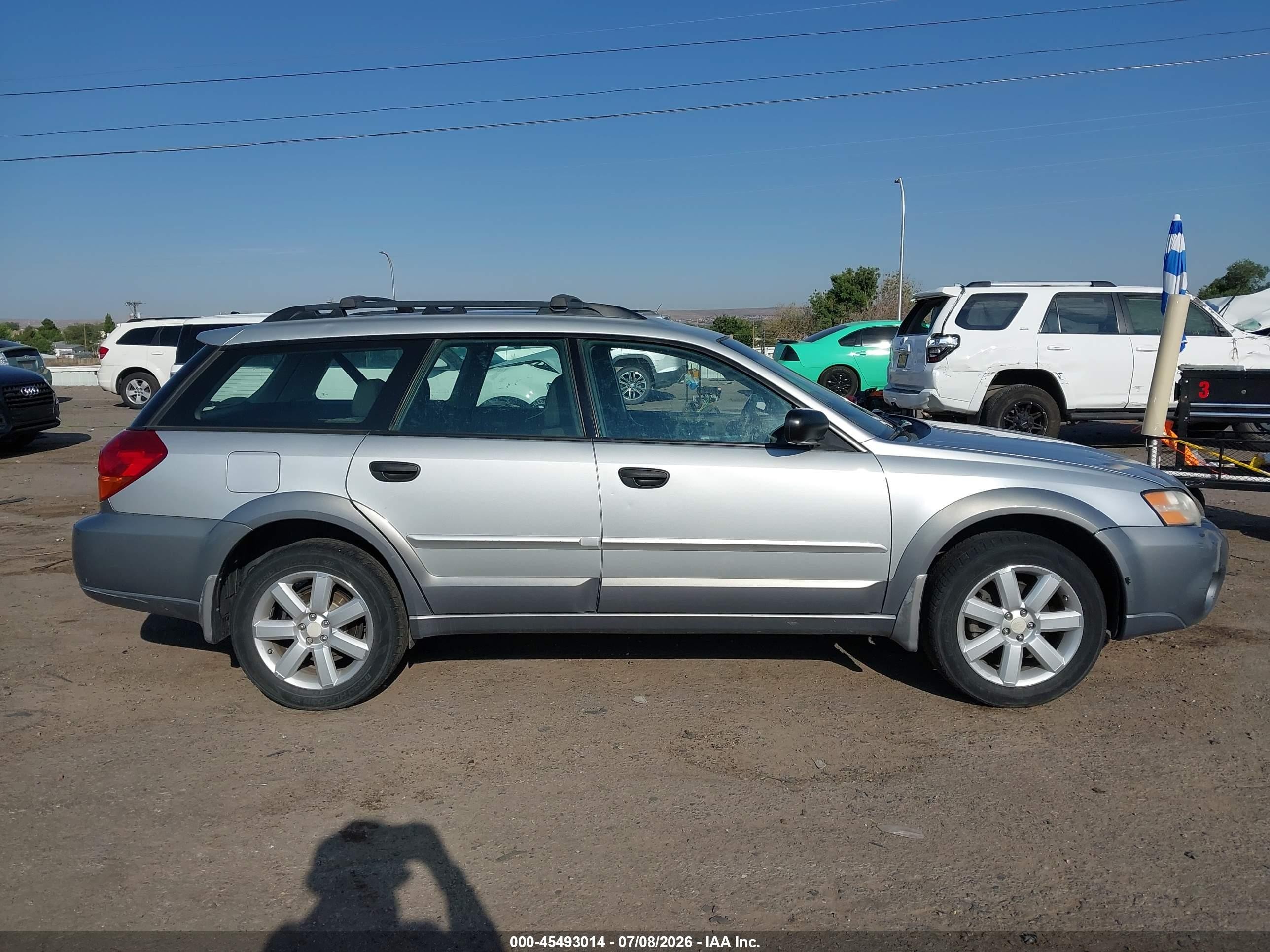 2006 Subaru Outback 2.5i Silver vin: 4S4BP61C067329471