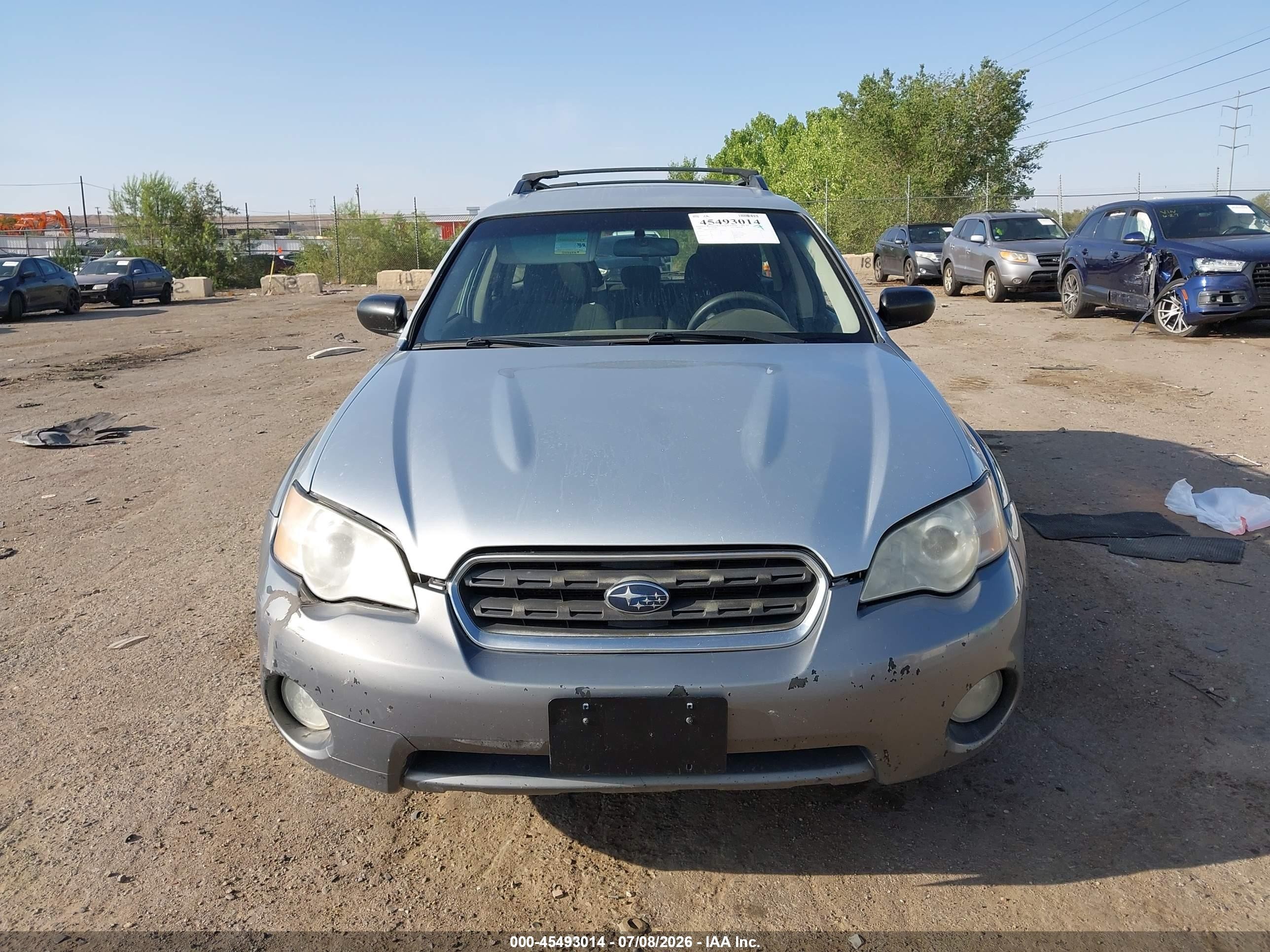 2006 Subaru Outback 2.5i Silver vin: 4S4BP61C067329471
