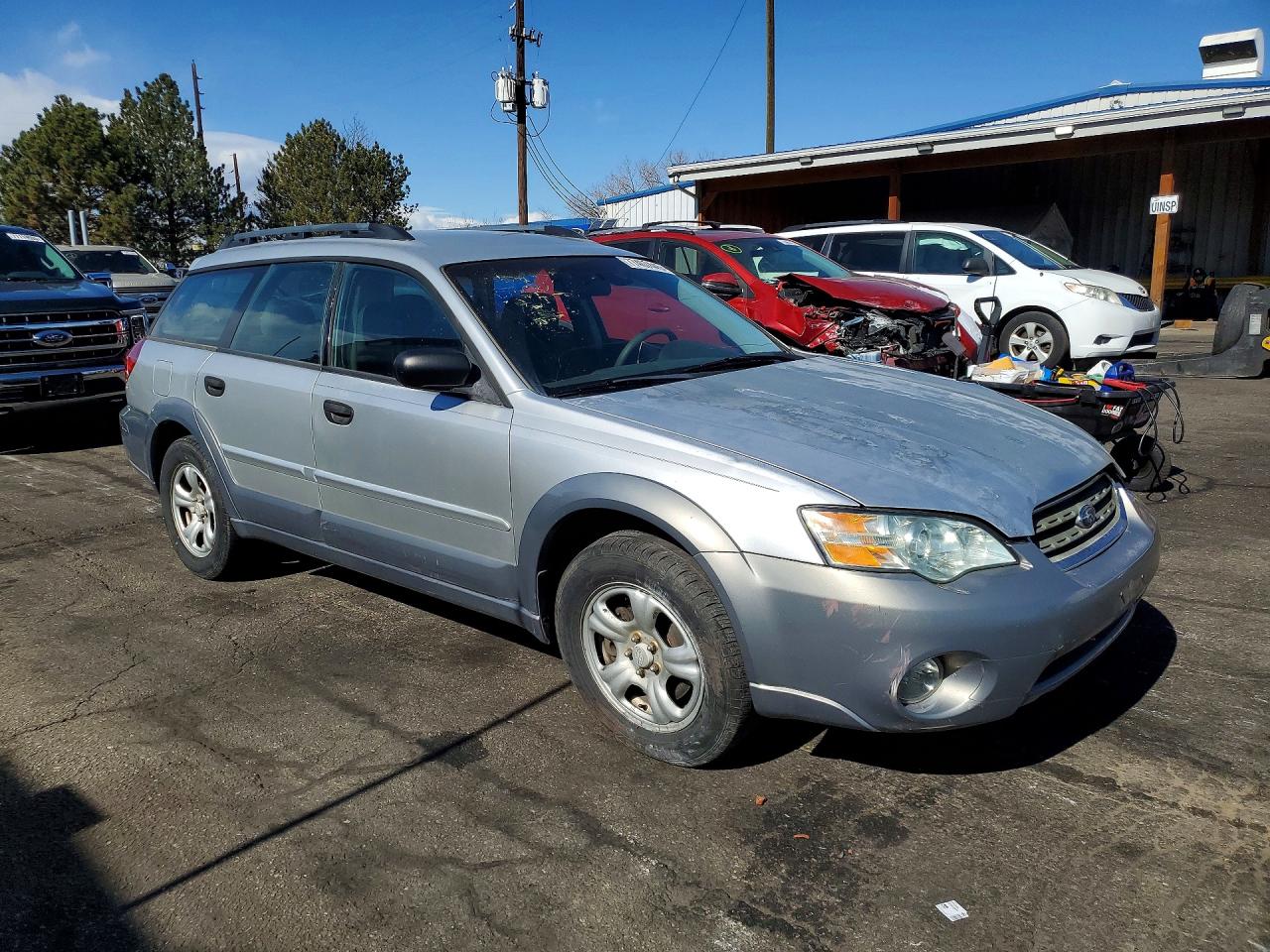 2007 Subaru Outback Outback 2.5i Silver vin: 4S4BP61C077321730
