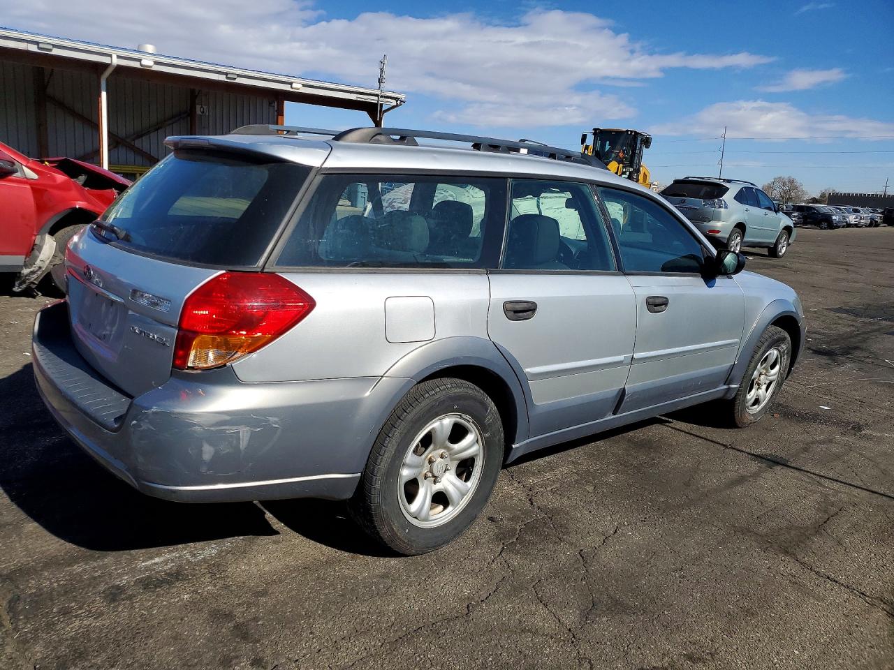 2007 Subaru Outback Outback 2.5i Silver vin: 4S4BP61C077321730