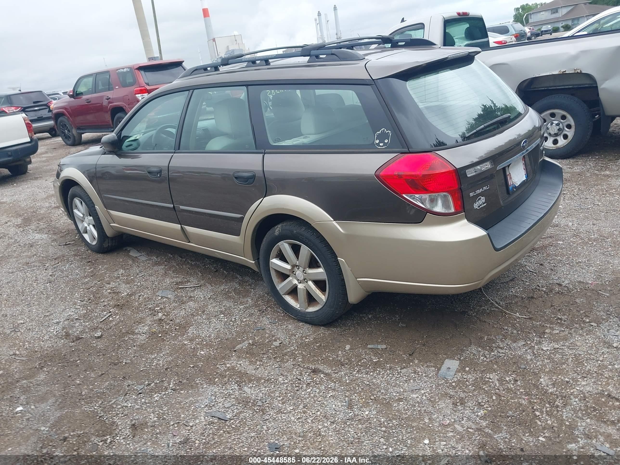 2008 Subaru Outback (natl) I/ll Bean W/nav/ll Bean W/nav/vdc Коричневый vin: 4S4BP61C087318506