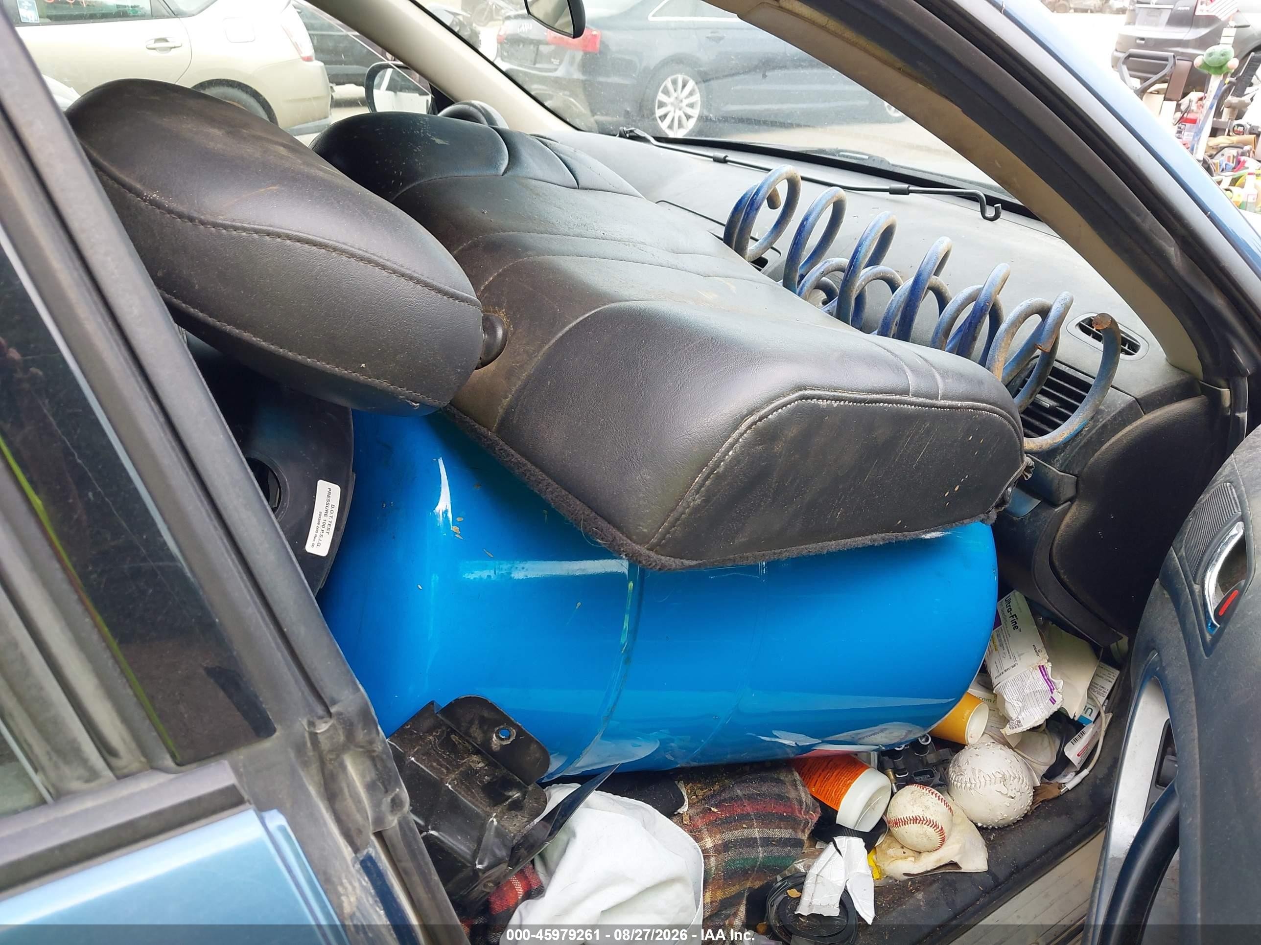 2008 Subaru Outback 2.5i/2.5i L.l. Bean Edition Blue vin: 4S4BP61C087330025