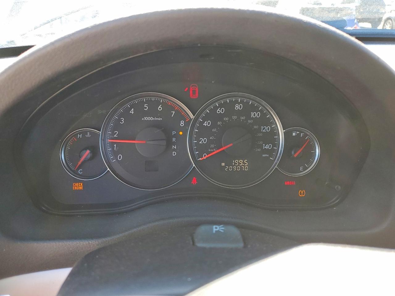 2008 Subaru Outback 2.5i Синий vin: 4S4BP61C087335483