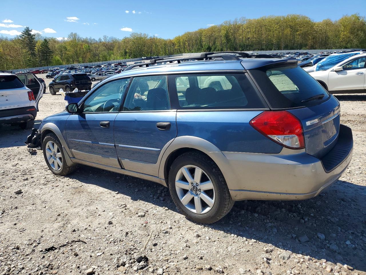 2008 Subaru Outback 2.5i Синий vin: 4S4BP61C087335483