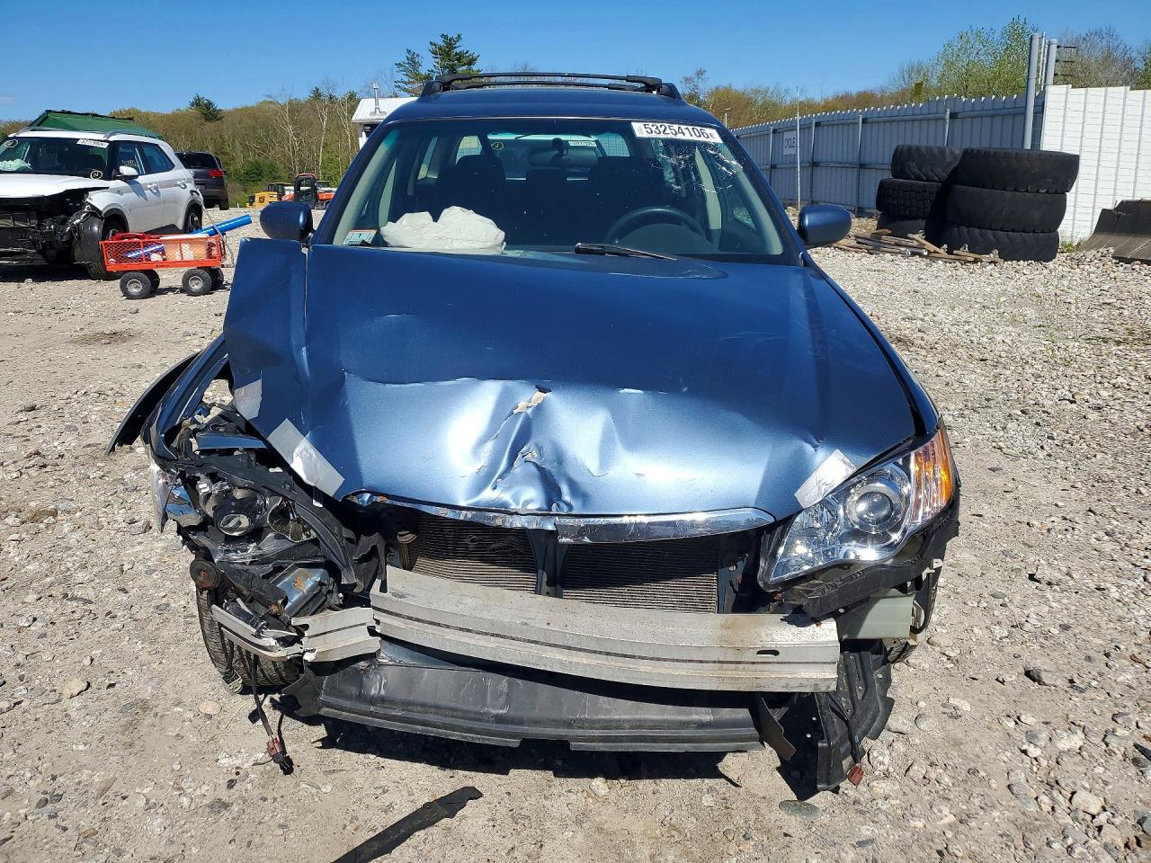 2008 Subaru Outback 2.5i Синий vin: 4S4BP61C087335483