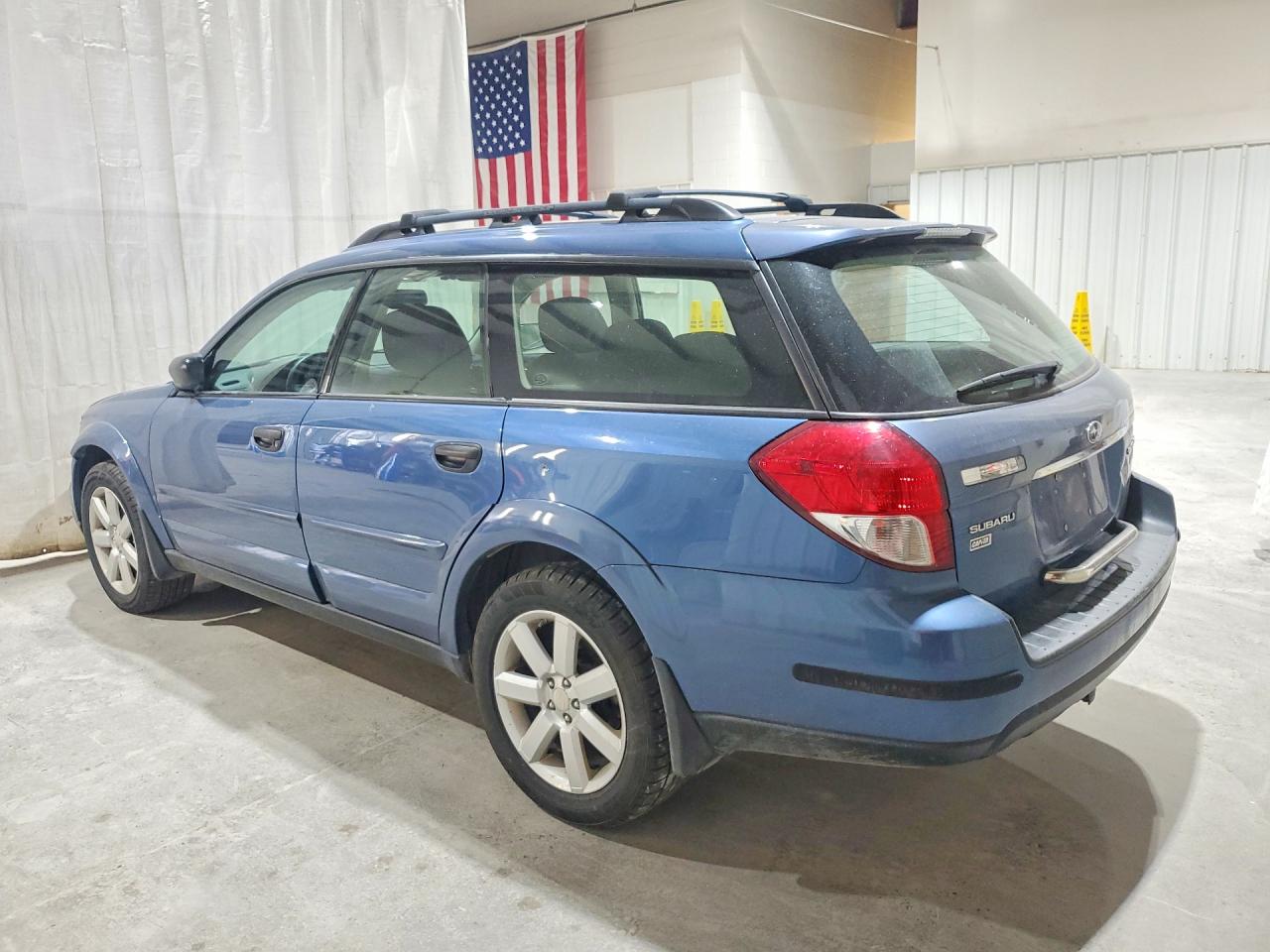 2008 Subaru Outback 2.5i Blue vin: 4S4BP61C087341557