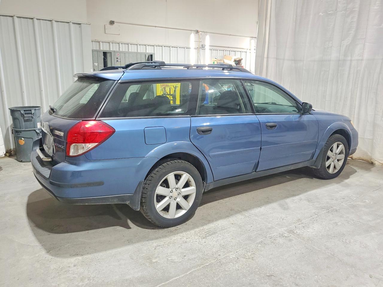 2008 Subaru Outback 2.5i Blue vin: 4S4BP61C087341557