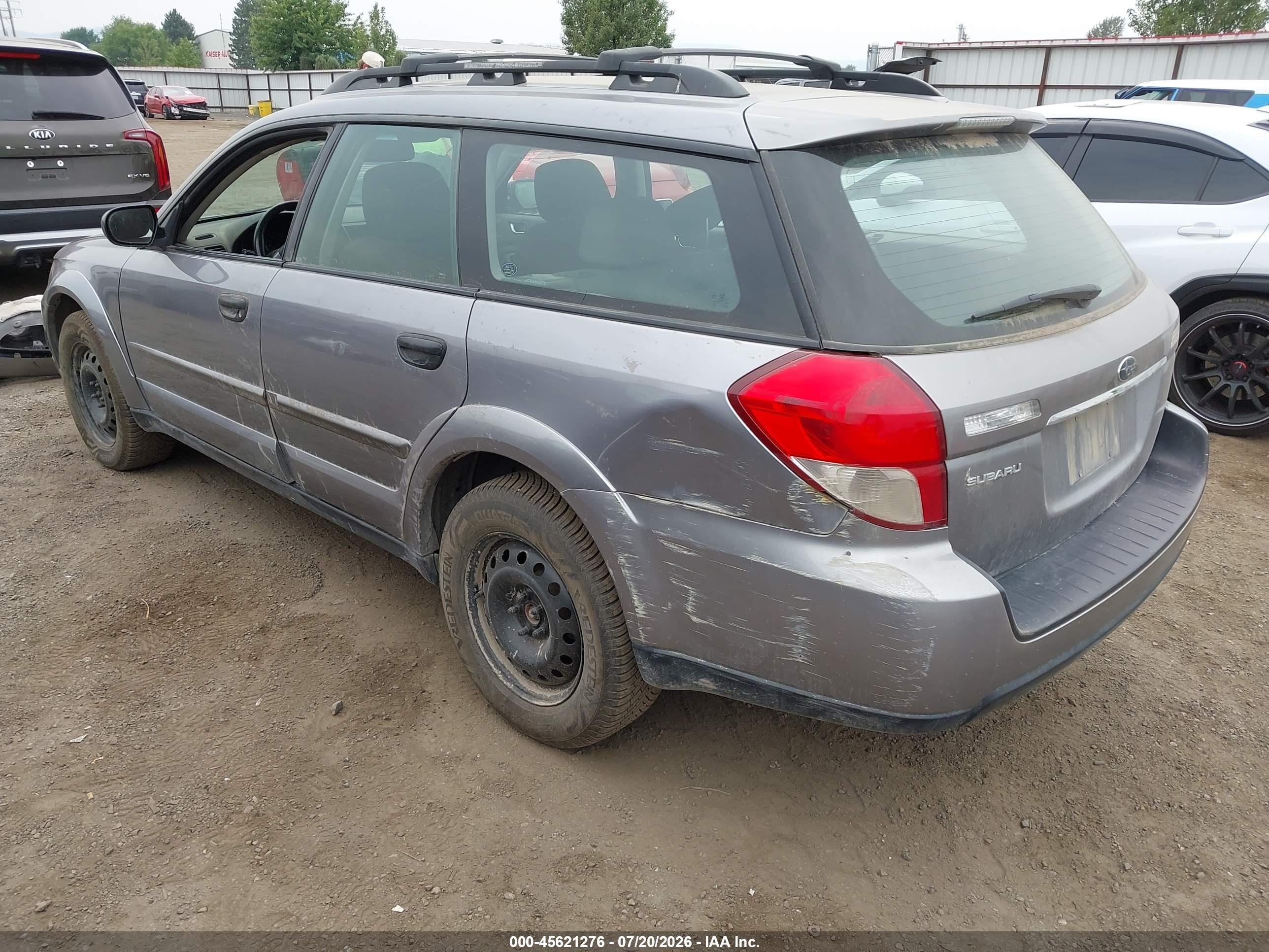2008 Subaru Outback (natl) I/ll Bean W/nav/ll Bean W/nav/vdc Silver vin: 4S4BP61C087360707
