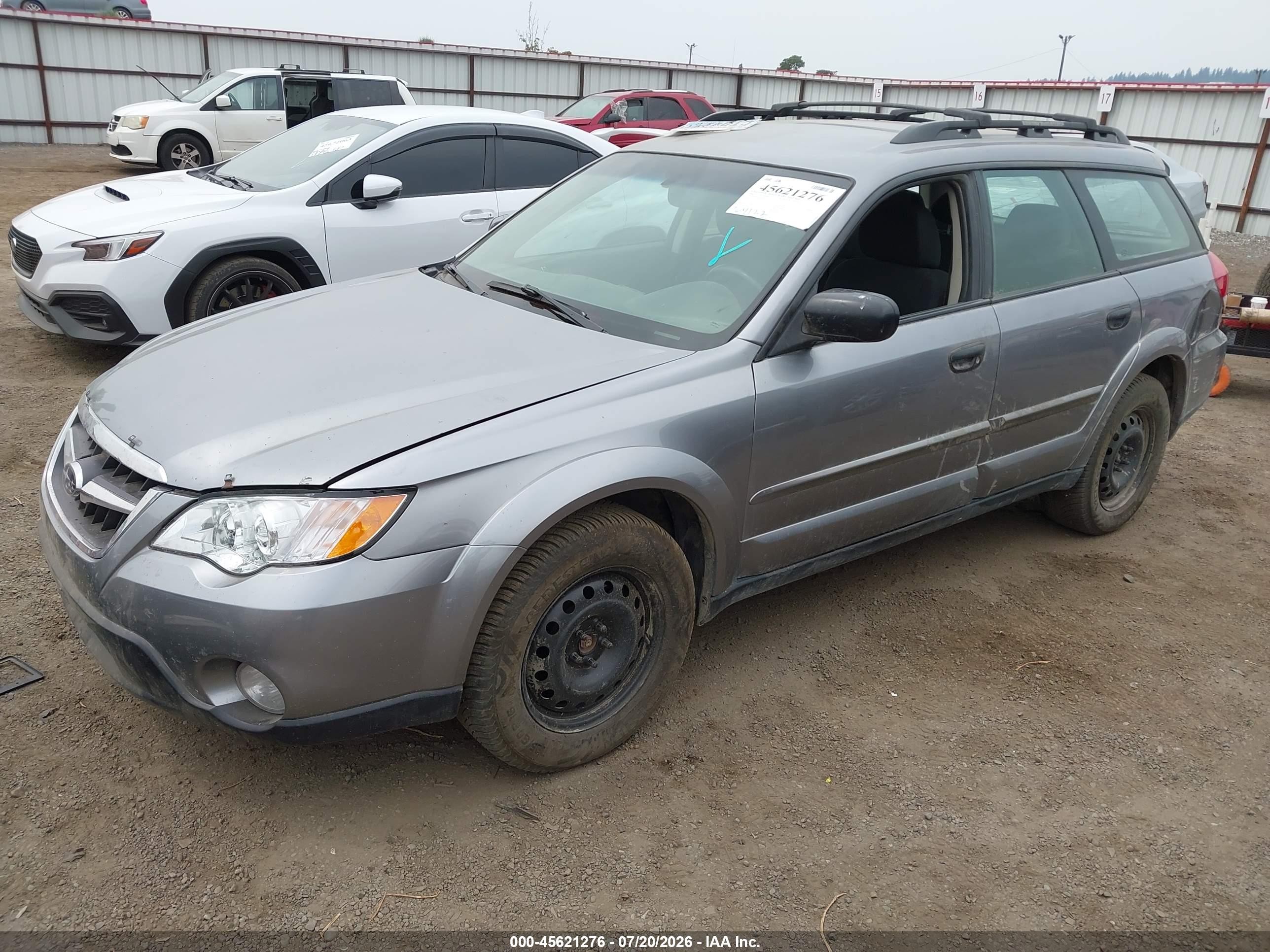 2008 Subaru Outback (natl) I/ll Bean W/nav/ll Bean W/nav/vdc Silver vin: 4S4BP61C087360707