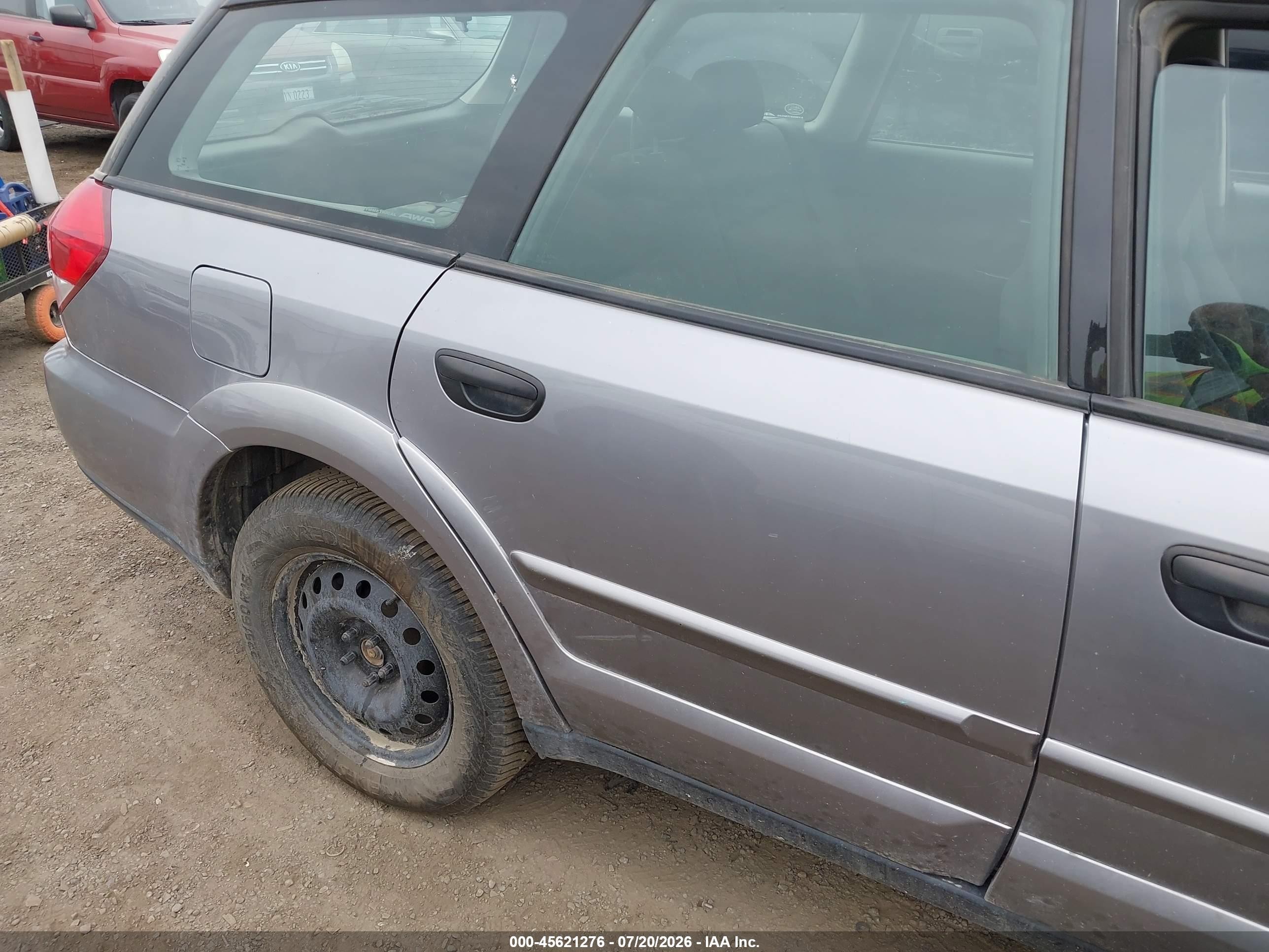 2008 Subaru Outback (natl) I/ll Bean W/nav/ll Bean W/nav/vdc Silver vin: 4S4BP61C087360707