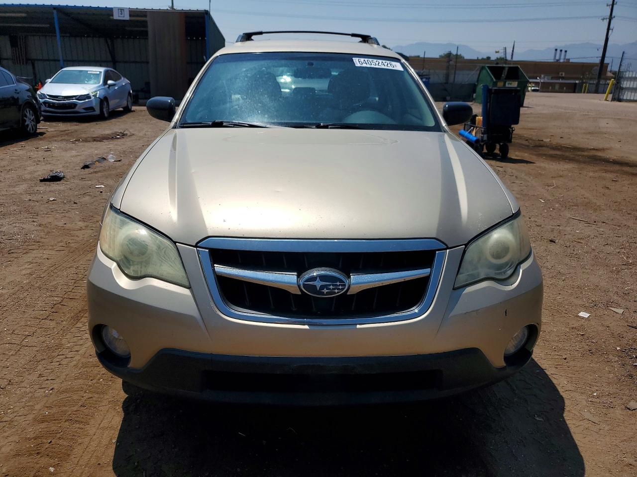 2008 Subaru Outback 2.5i Gold vin: 4S4BP61C087366216