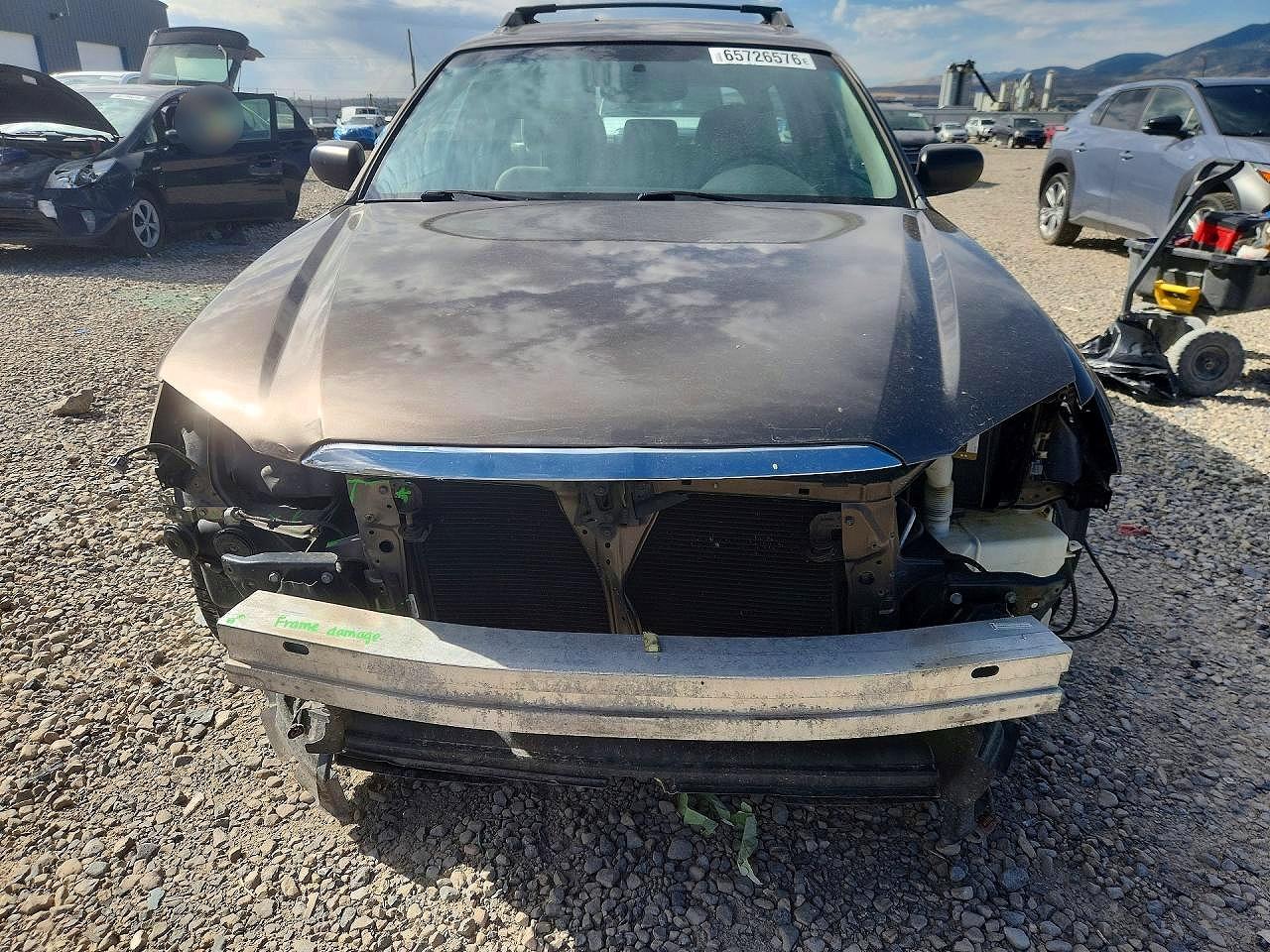 2009 Subaru Outback 2.5i Угольный vin: 4S4BP61C097328129
