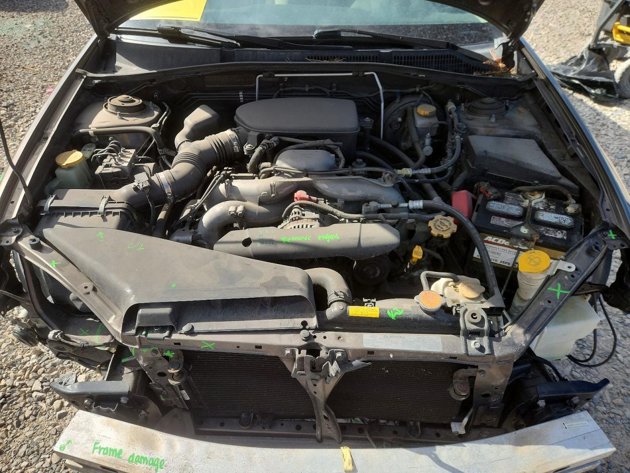 2009 Subaru Outback 2.5i Угольный vin: 4S4BP61C097328129