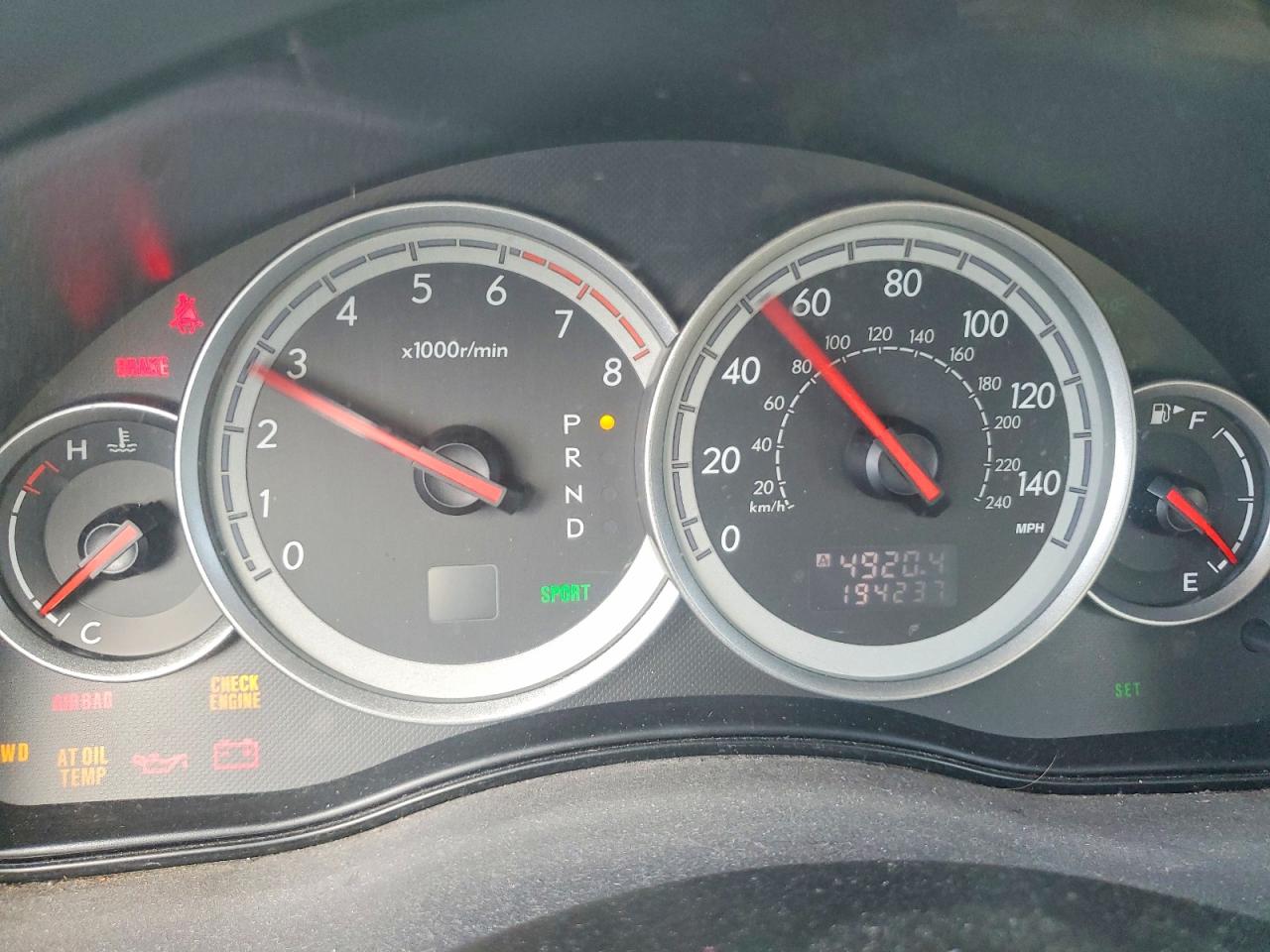 2005 Subaru Legacy Outback 2.5i Green vin: 4S4BP61C157373946