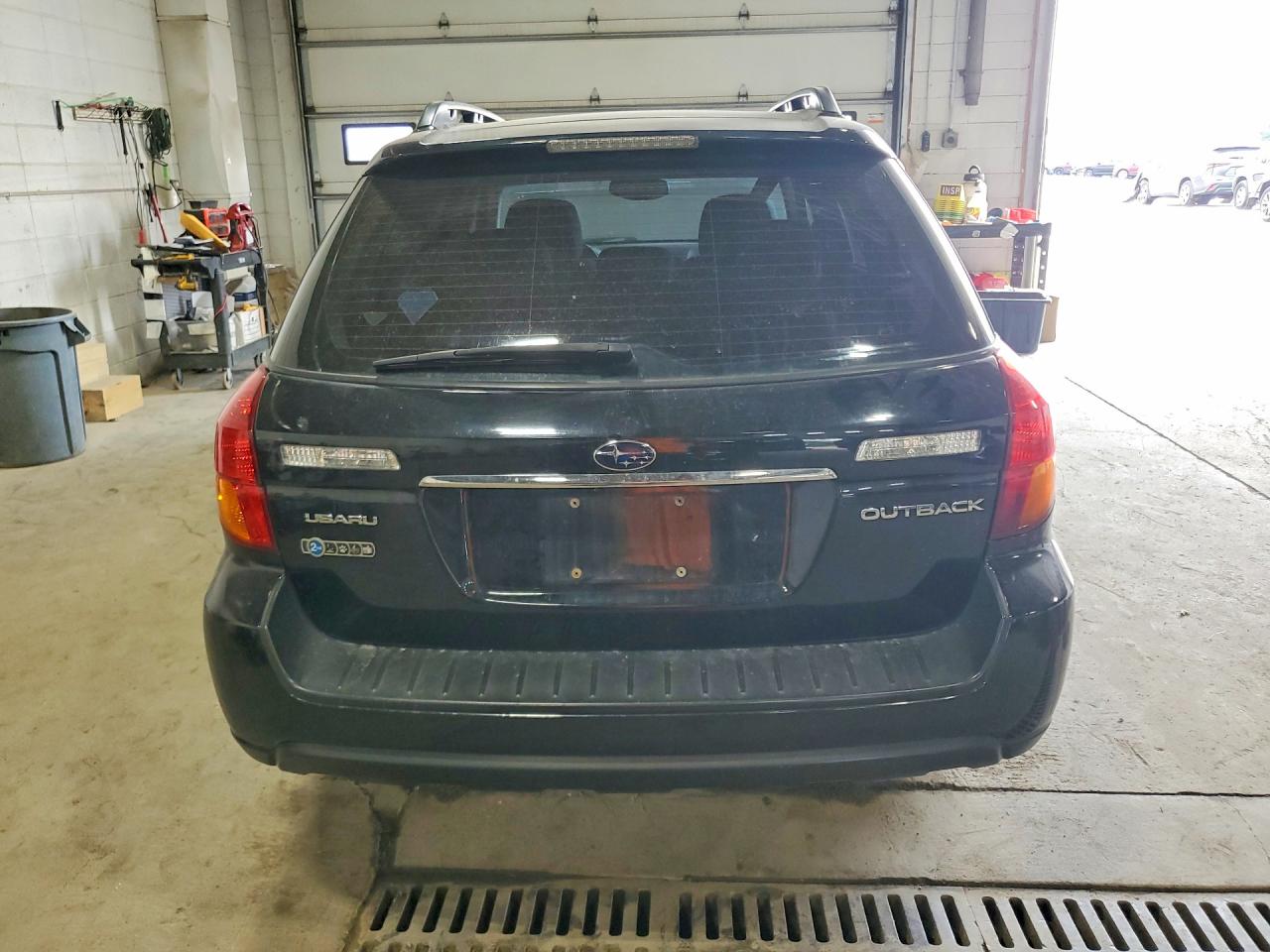 2006 Subaru Legacy Outback 2.5i Black vin: 4S4BP61C167302196