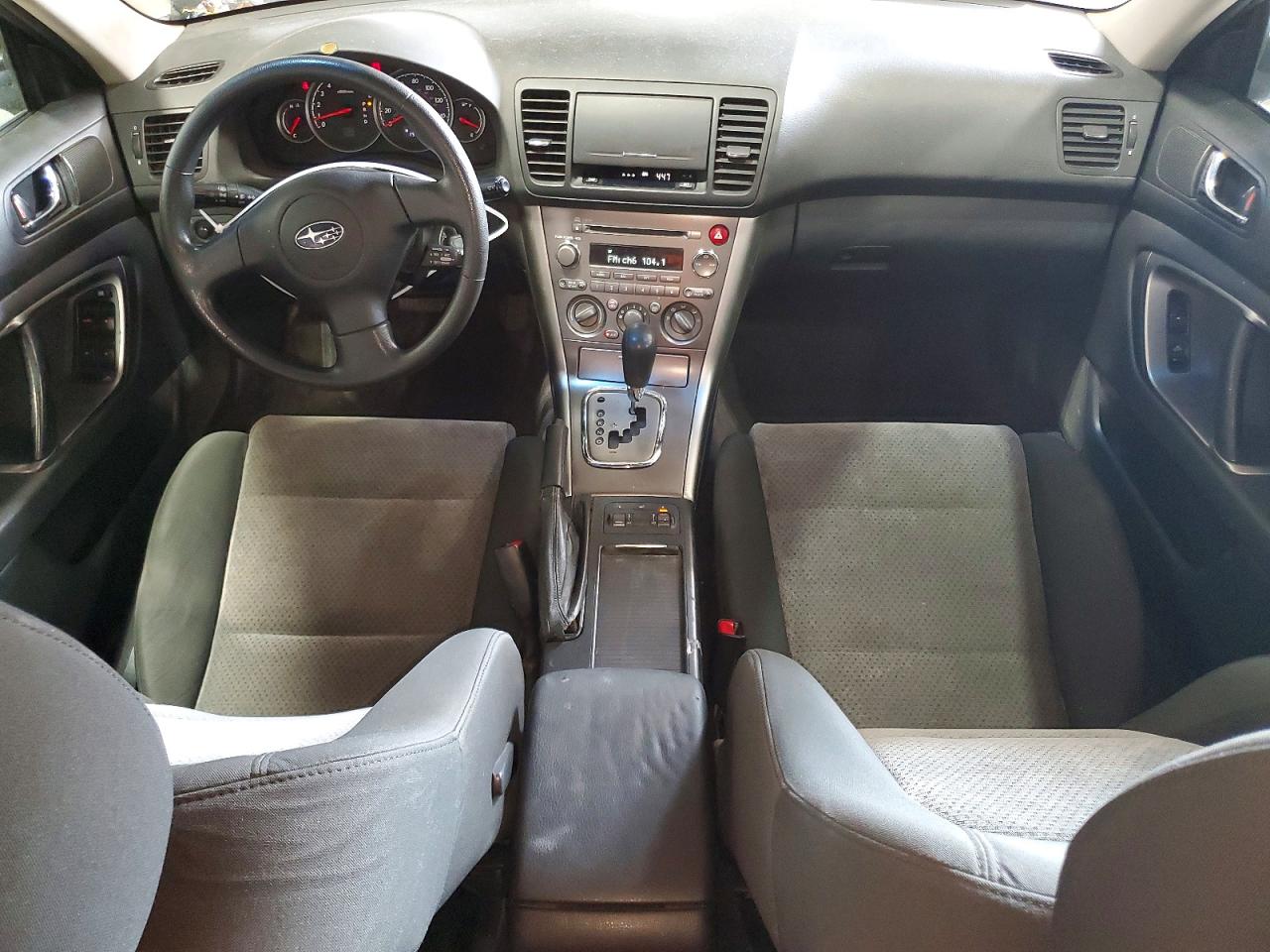 2006 Subaru Legacy Outback 2.5i Black vin: 4S4BP61C167302196