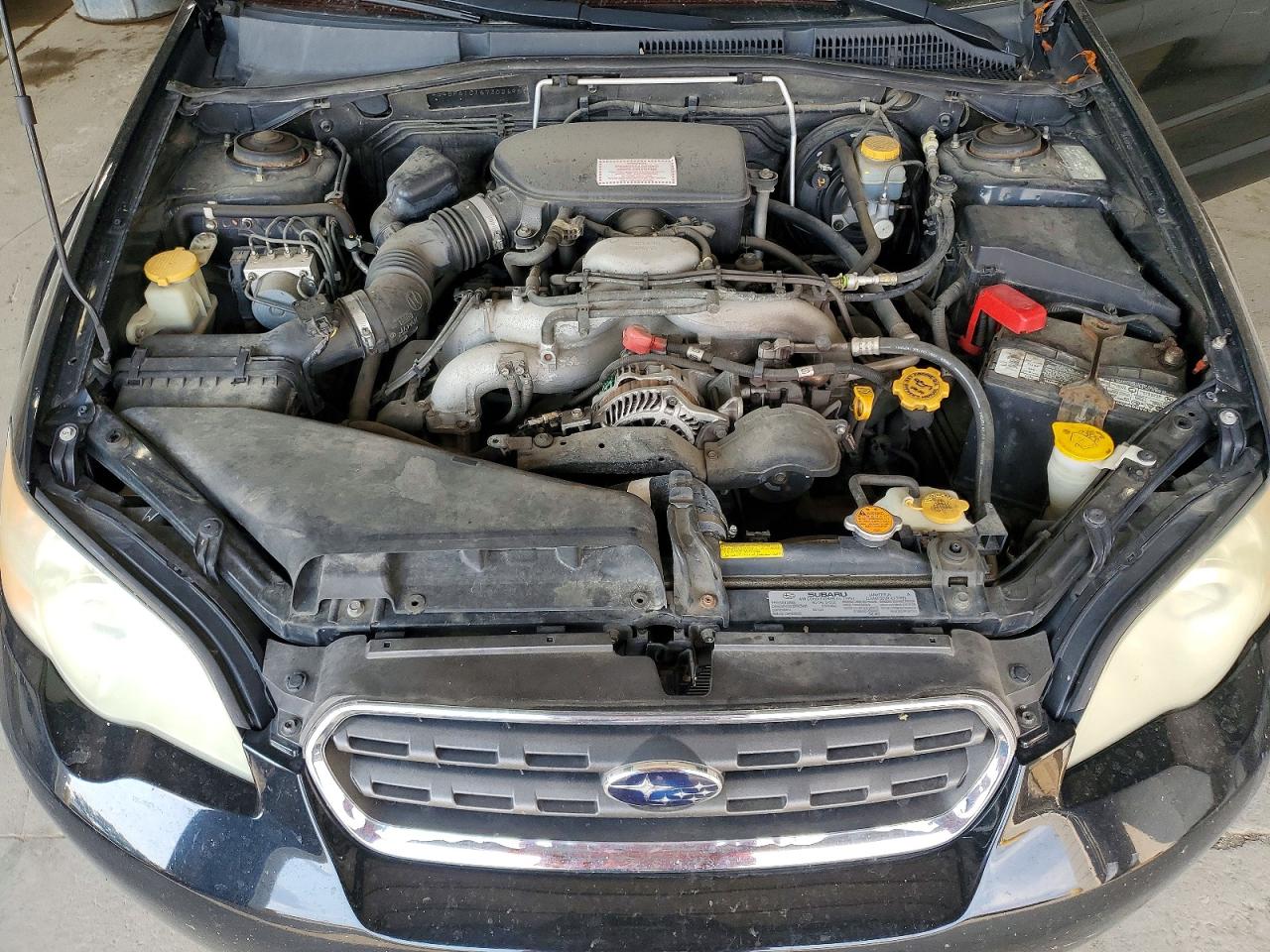 2006 Subaru Legacy Outback 2.5i Black vin: 4S4BP61C167302196