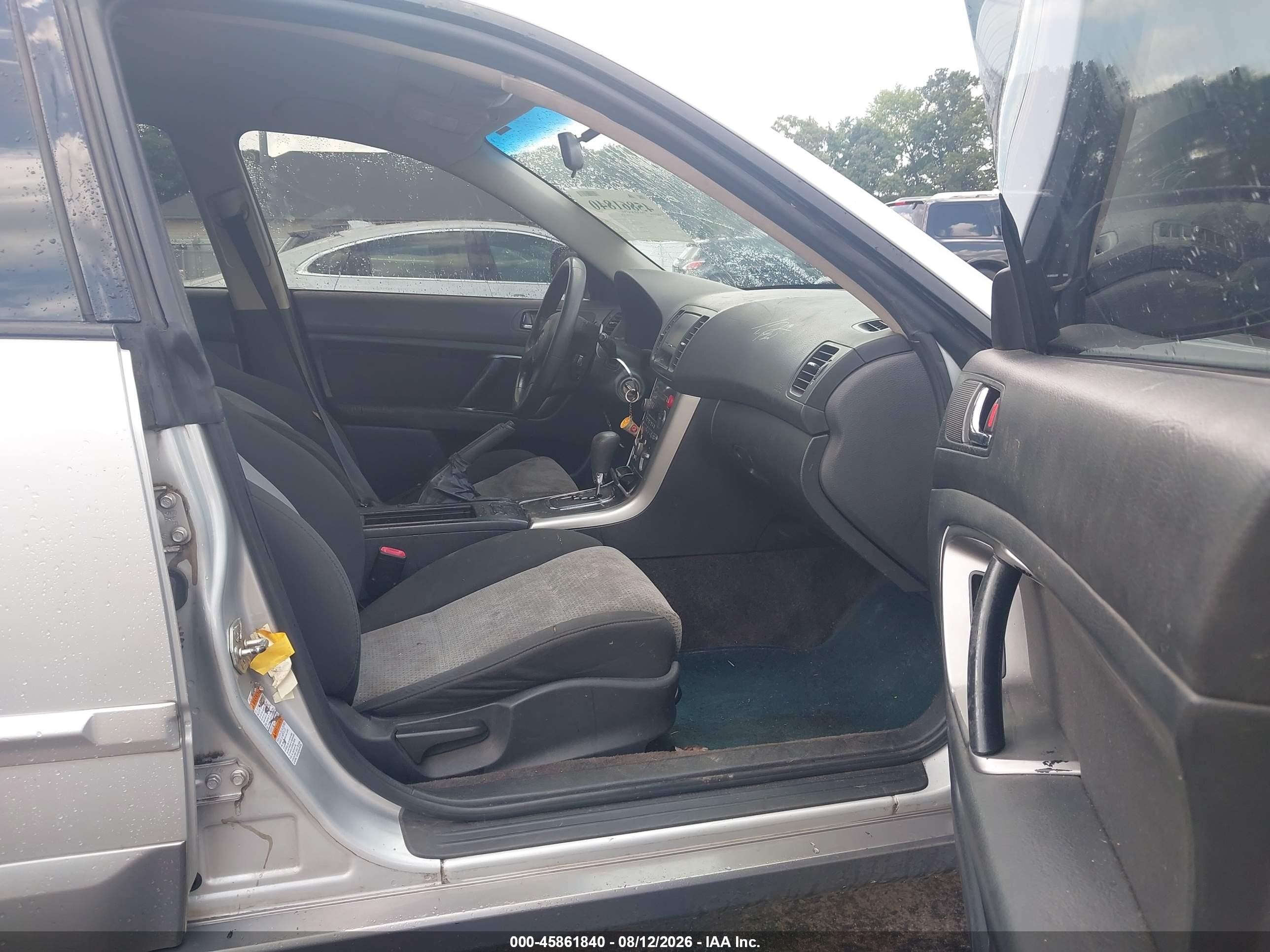 2006 Subaru Outback 2.5i Silver vin: 4S4BP61C167329656
