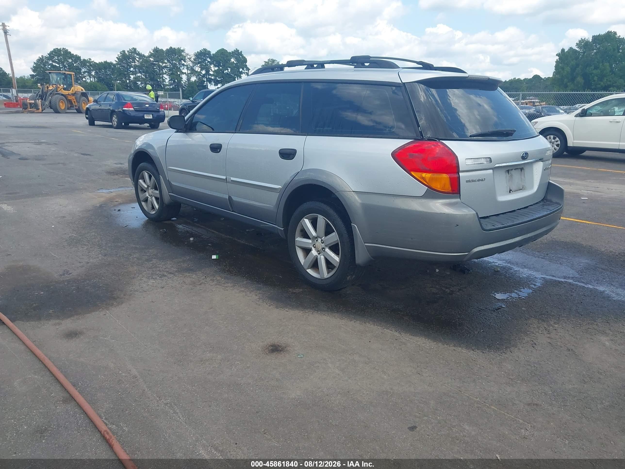 2006 Subaru Outback 2.5i Silver vin: 4S4BP61C167329656