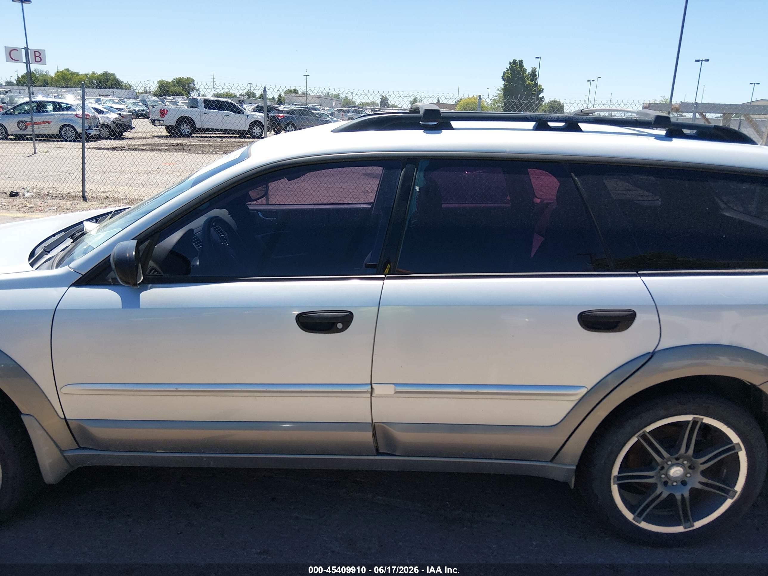 2006 Subaru Outback 2.5i Blue vin: 4S4BP61C167333125