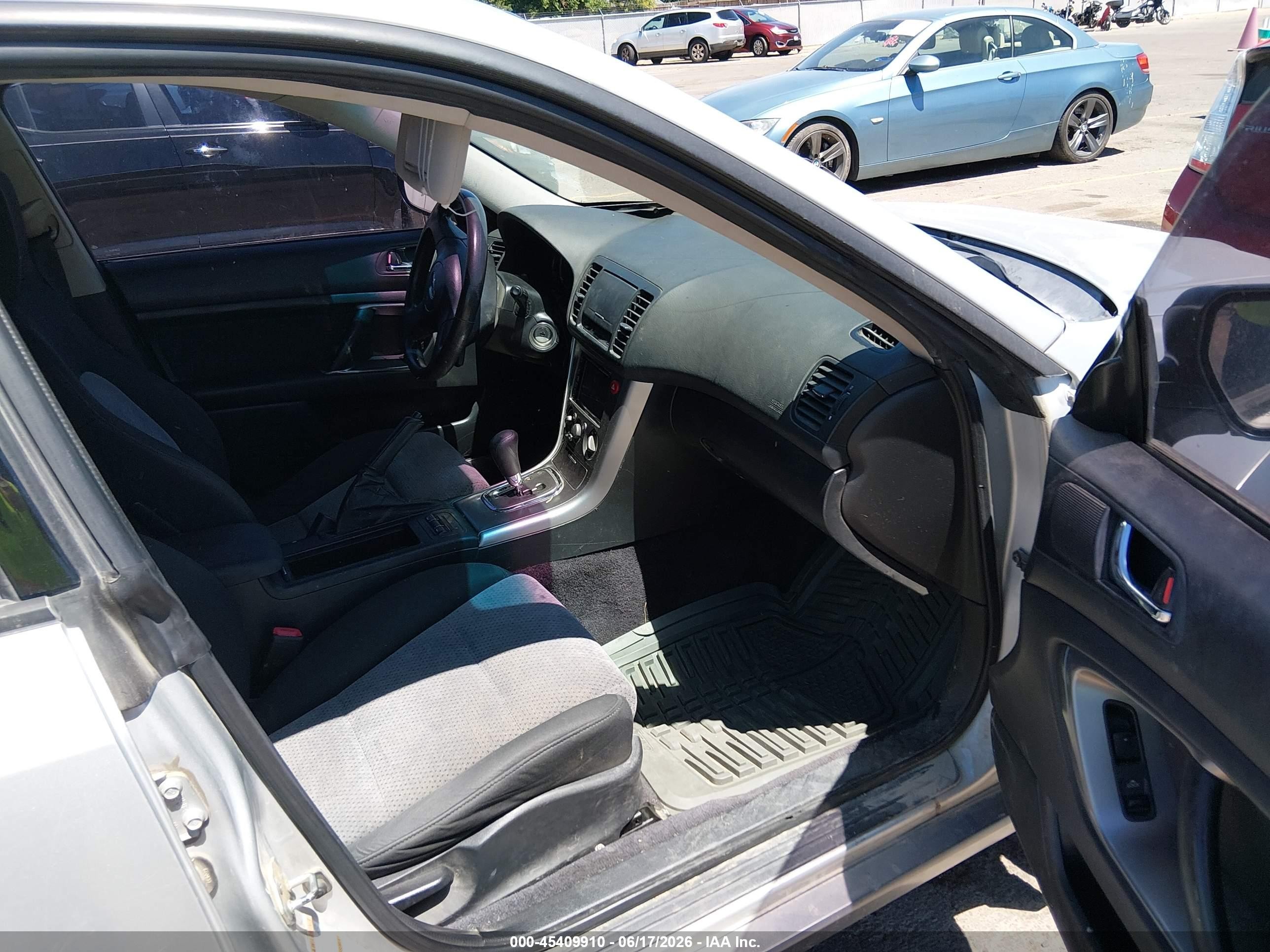 2006 Subaru Outback 2.5i Blue vin: 4S4BP61C167333125