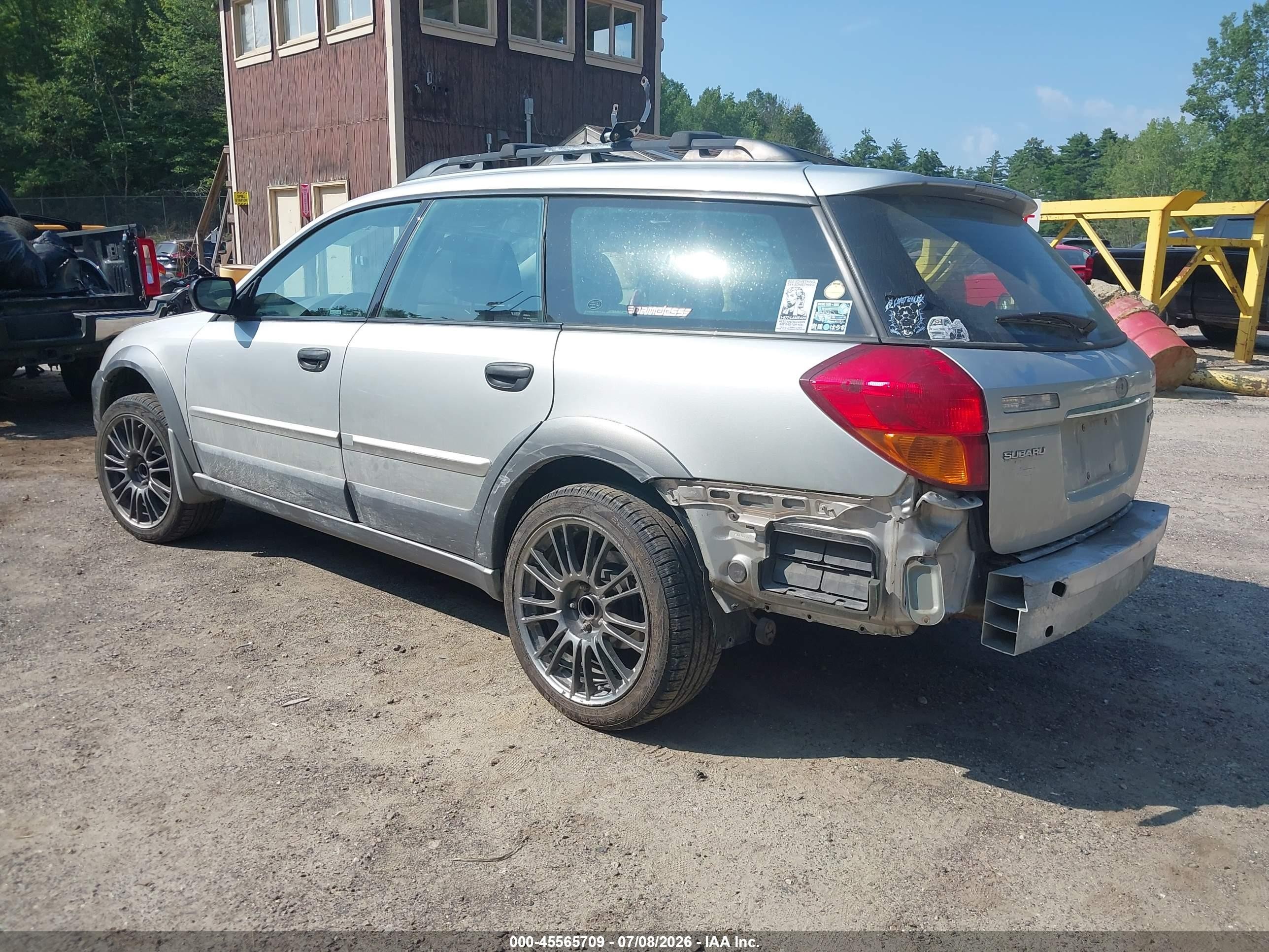 2007 Subaru Outback 2.5i Серый vin: 4S4BP61C176329082