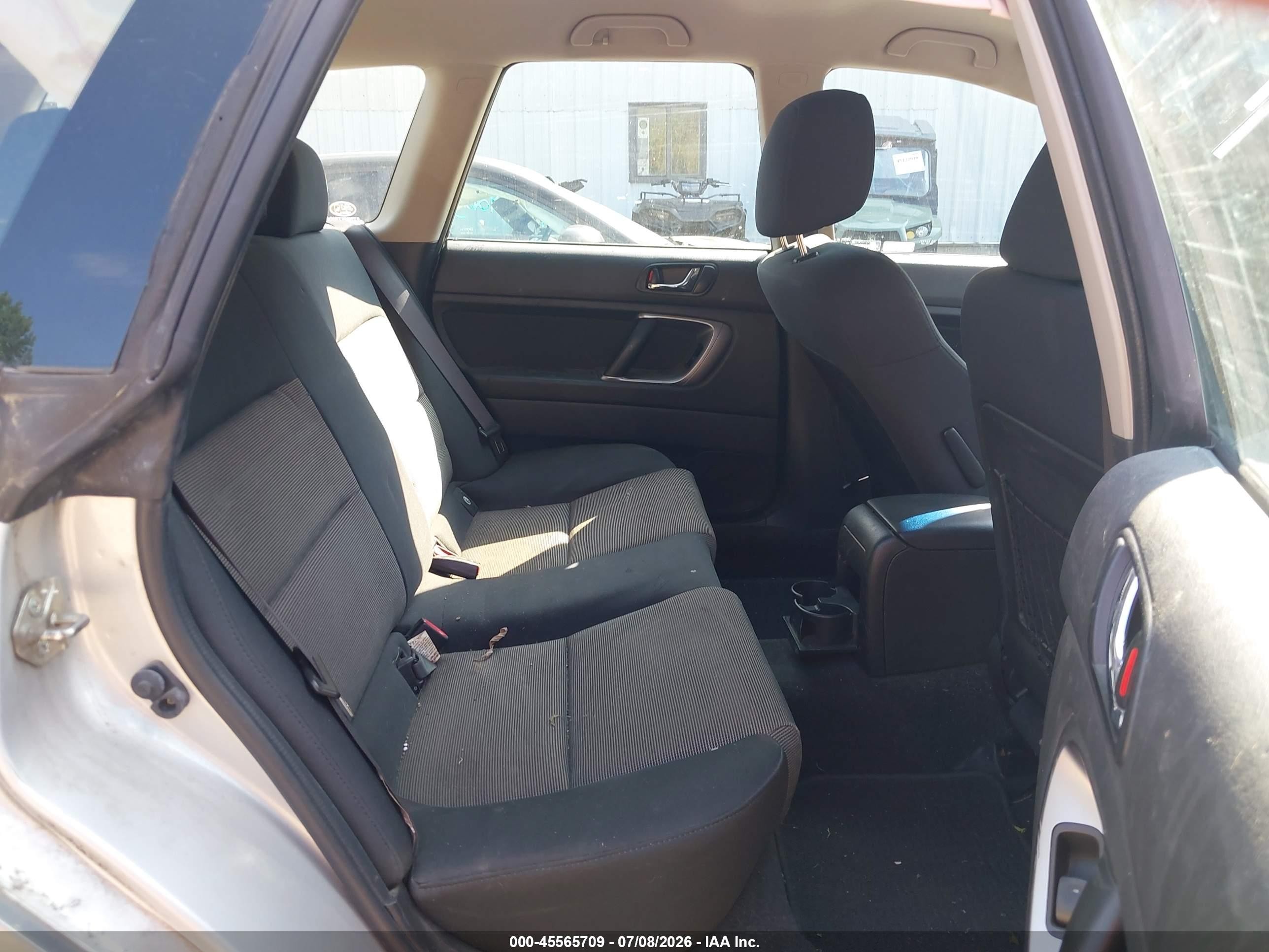 2007 Subaru Outback 2.5i Серый vin: 4S4BP61C176329082