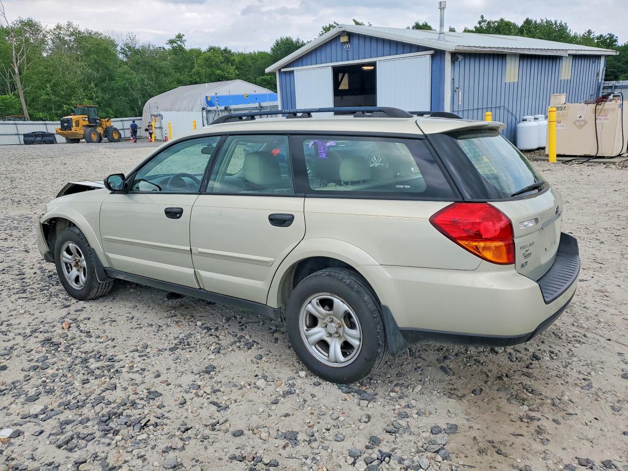2007 Subaru Outback Outback 2.5i Beige vin: 4S4BP61C177313023
