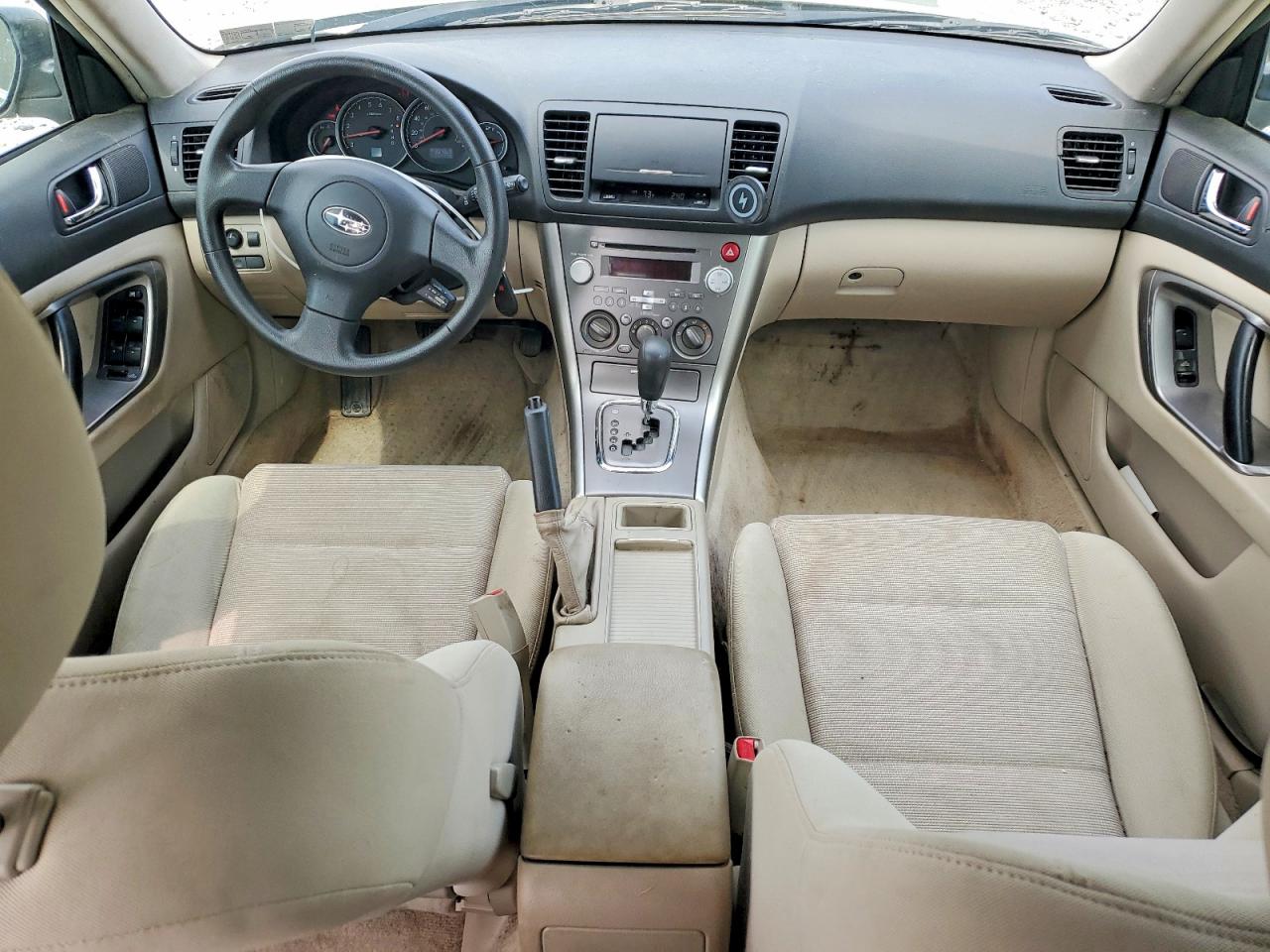 2007 Subaru Outback Outback 2.5i Beige vin: 4S4BP61C177313023