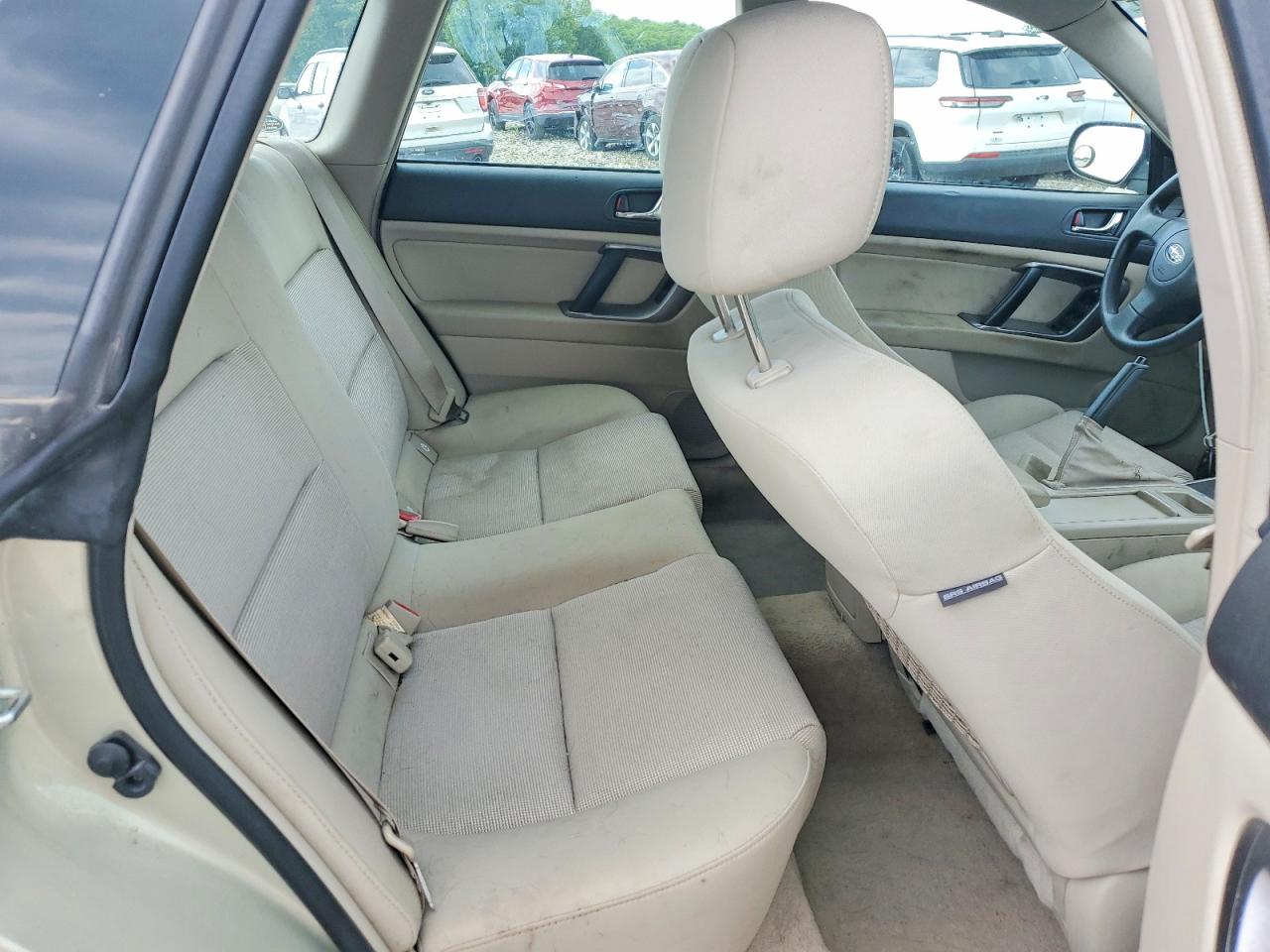 2007 Subaru Outback Outback 2.5i Beige vin: 4S4BP61C177313023
