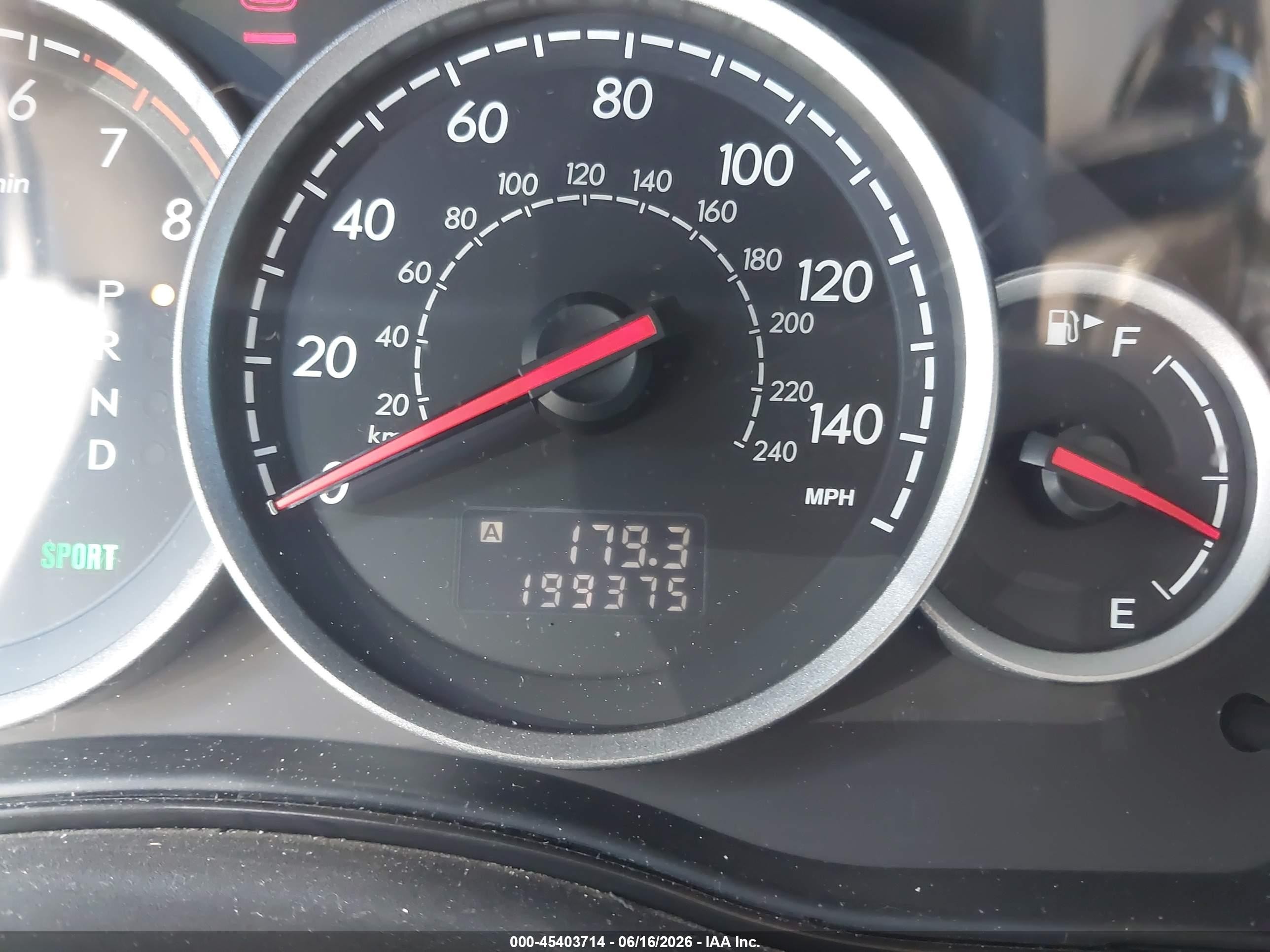 2007 Subaru Outback 2.5i Blue vin: 4S4BP61C177331067