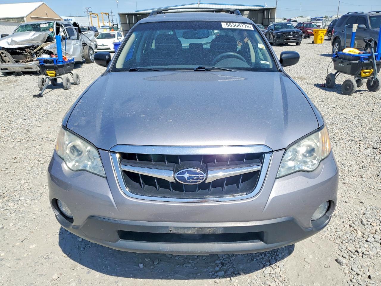 2008 Subaru Outback 2.5i Gray vin: 4S4BP61C186326510