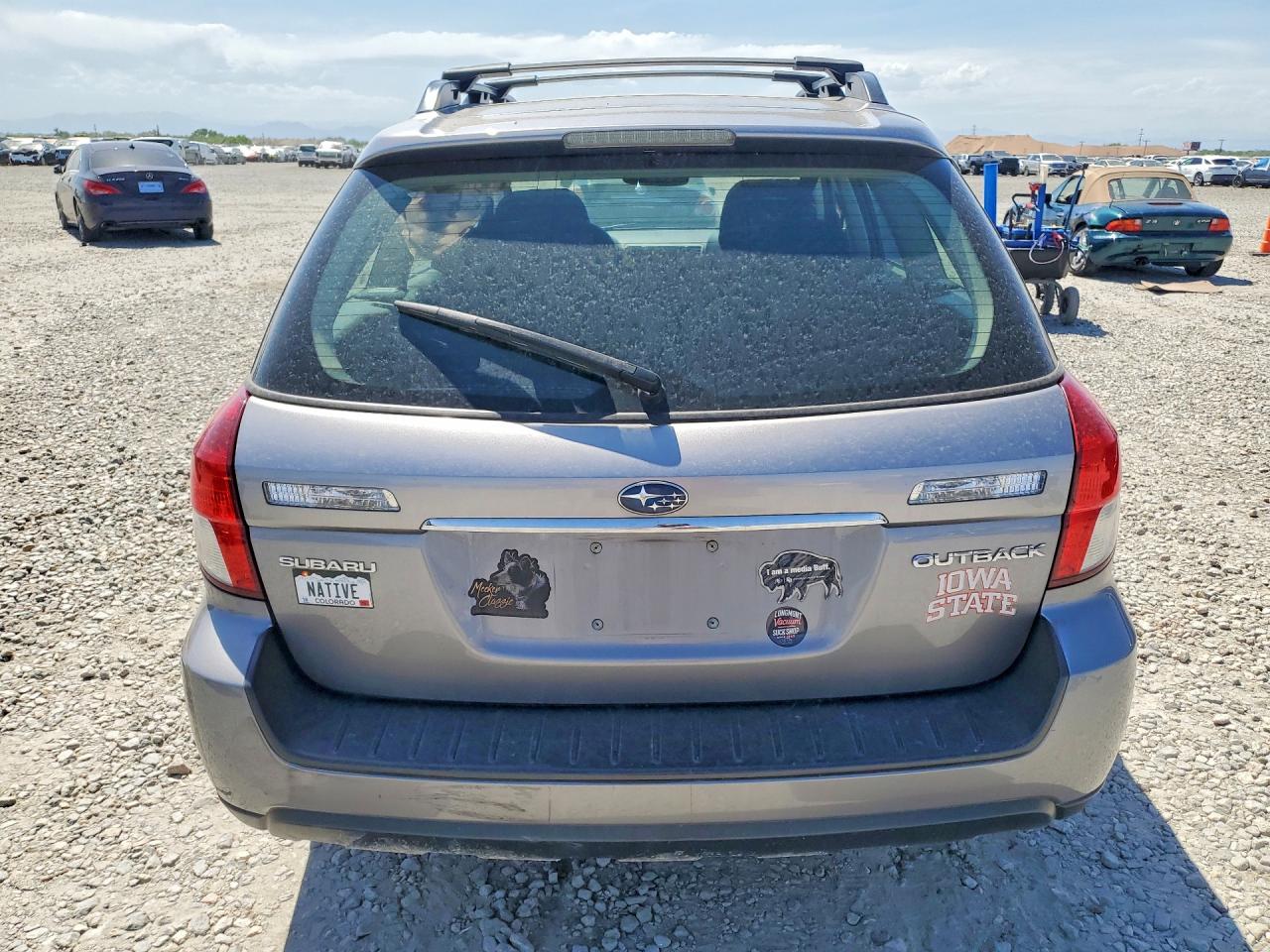 2008 Subaru Outback 2.5i Gray vin: 4S4BP61C186326510