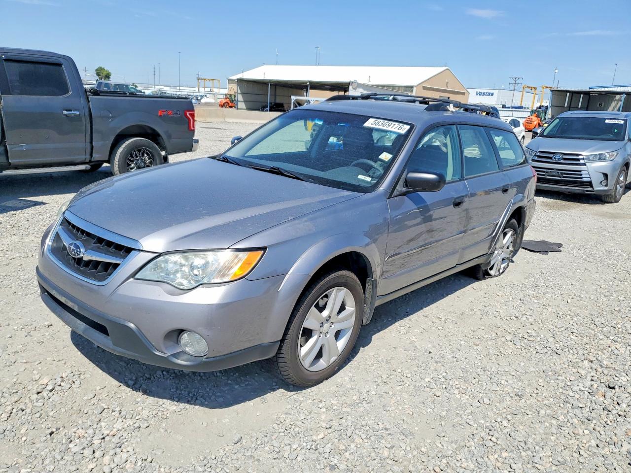 2008 Subaru Outback 2.5i Gray vin: 4S4BP61C186326510