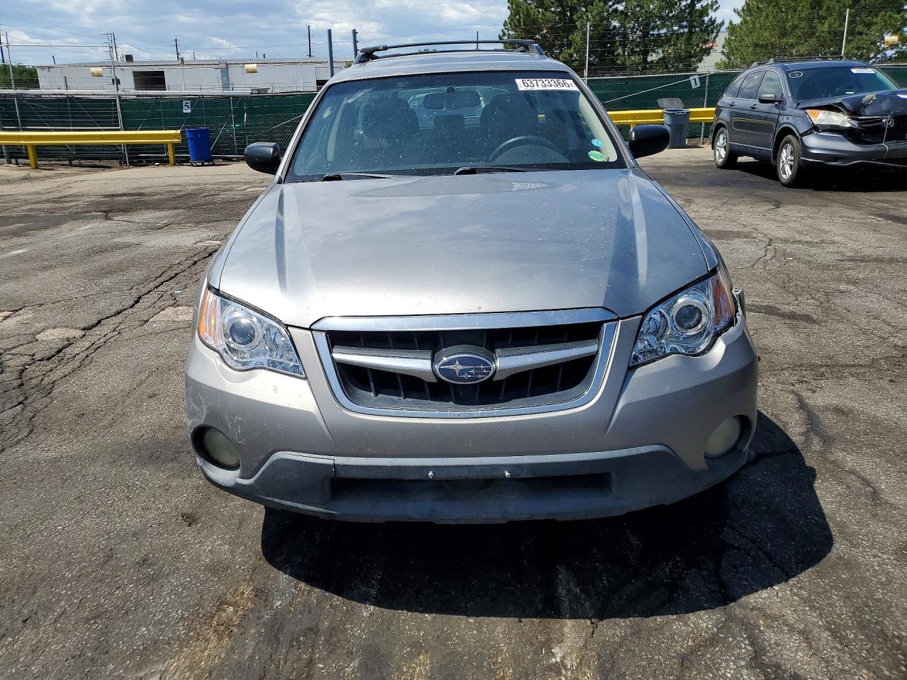 2008 Subaru Outback 2.5i Silver vin: 4S4BP61C187326341