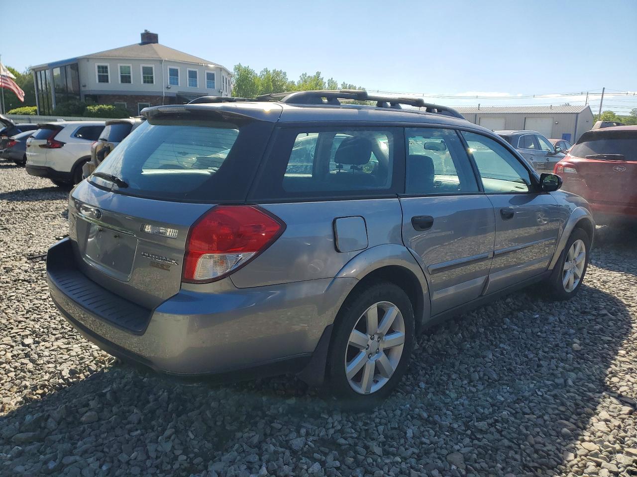 2008 Subaru Outback 2.5i Silver vin: 4S4BP61C187359775